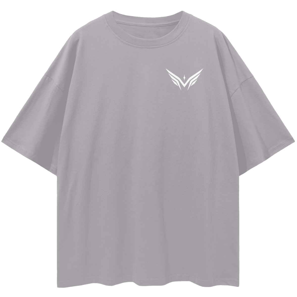 Matriarch Gray Criss-Cross Tee Front