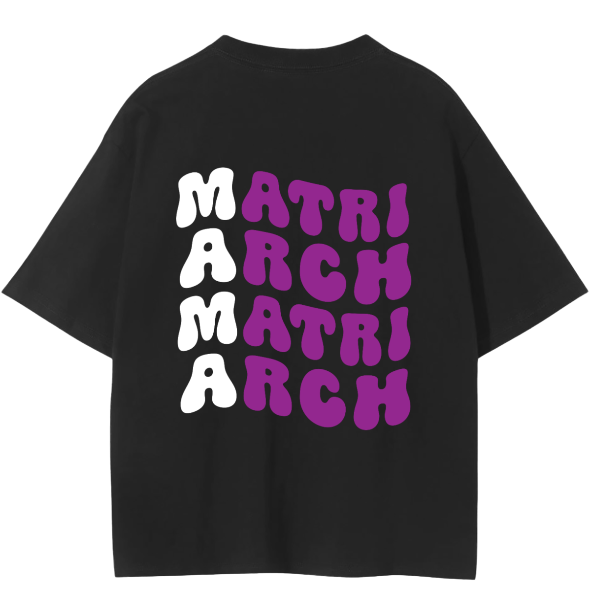 Matriarch MAMA T-Shirt Back Black.png