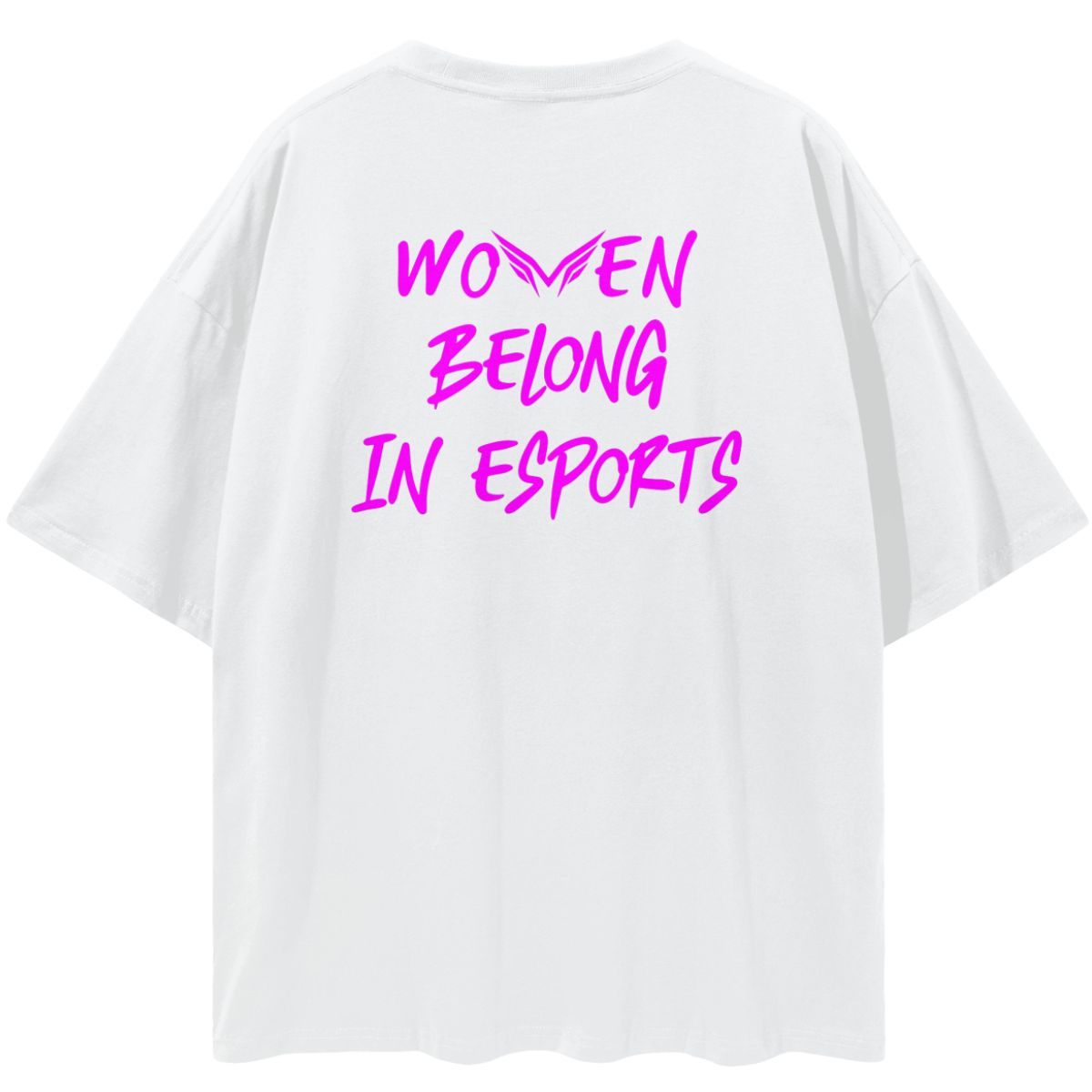 Women Belong in Esports Tee White back.png