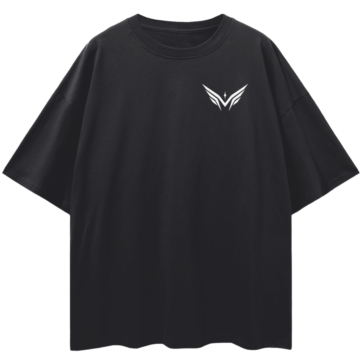 Matriarch Black Criss-Cross Tee Front