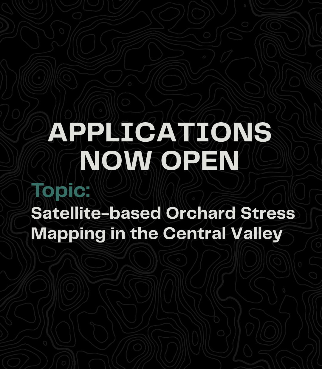 Registration open for Data Challenge #2: Satellite-Based Orchard Stress Mapping in California's Central Valley