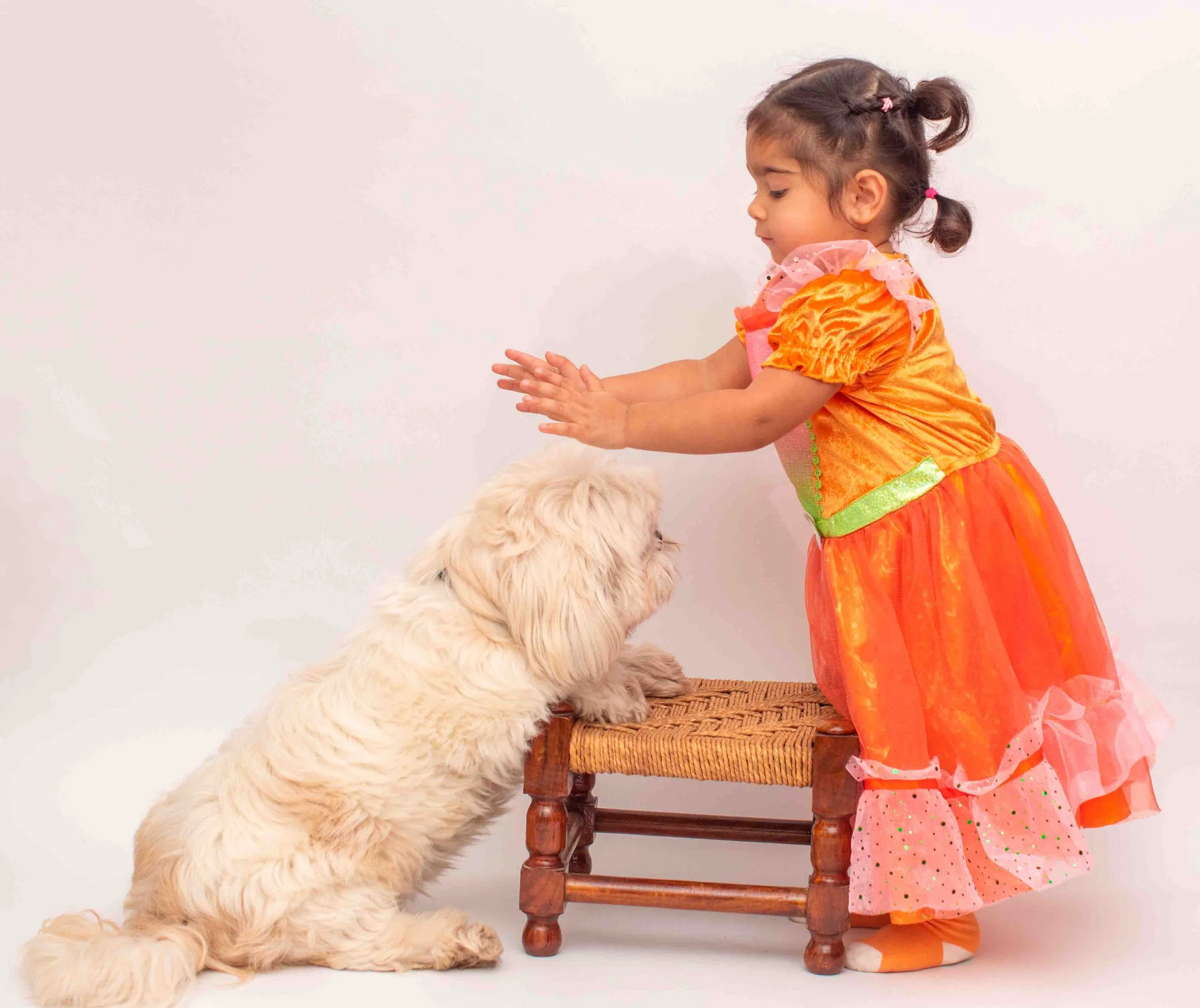 CHILD PORTRAIT WITH PET