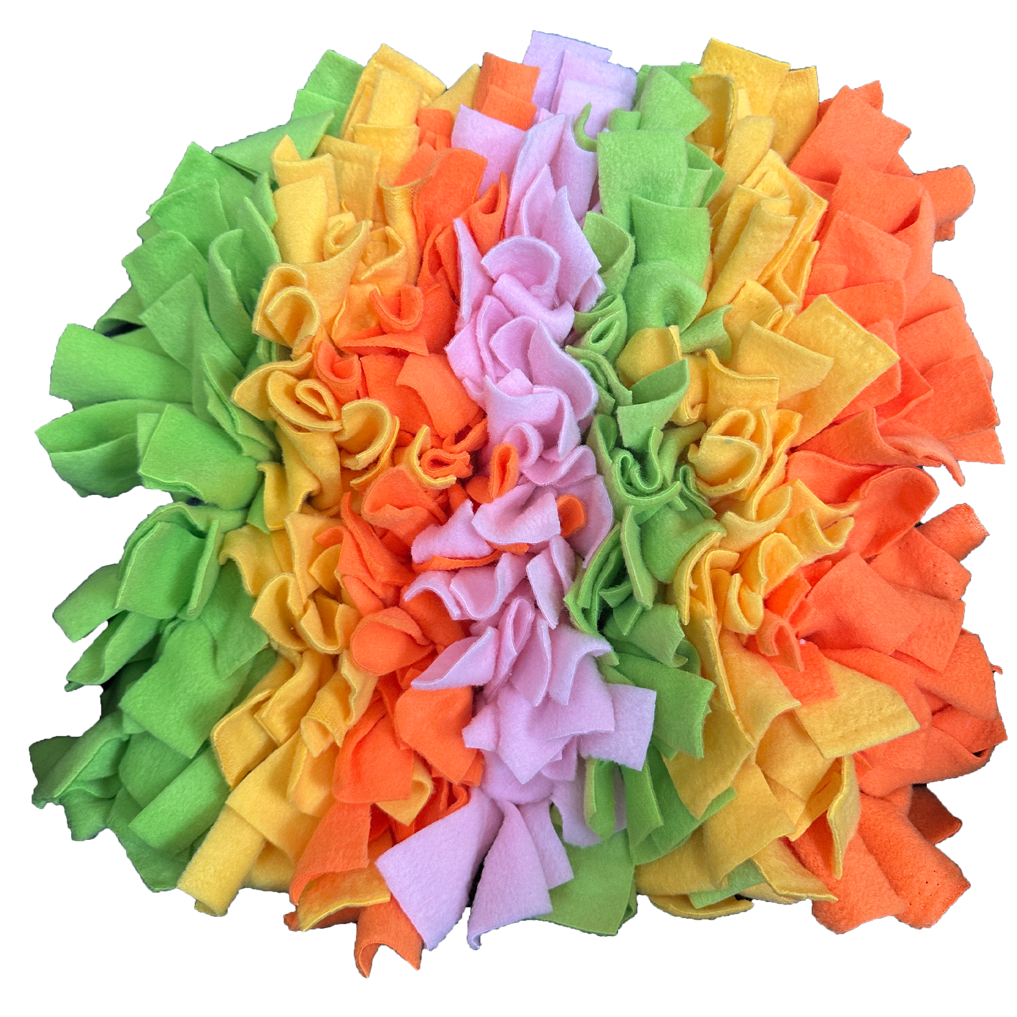 Snuffle Mat - Green, Yellow, Orange, Purple