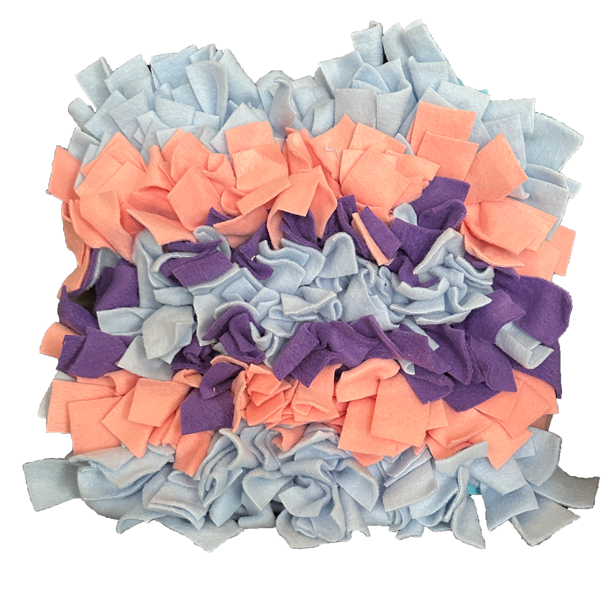 Snuffle Mat - Pastel Blue, Purple, Pink
