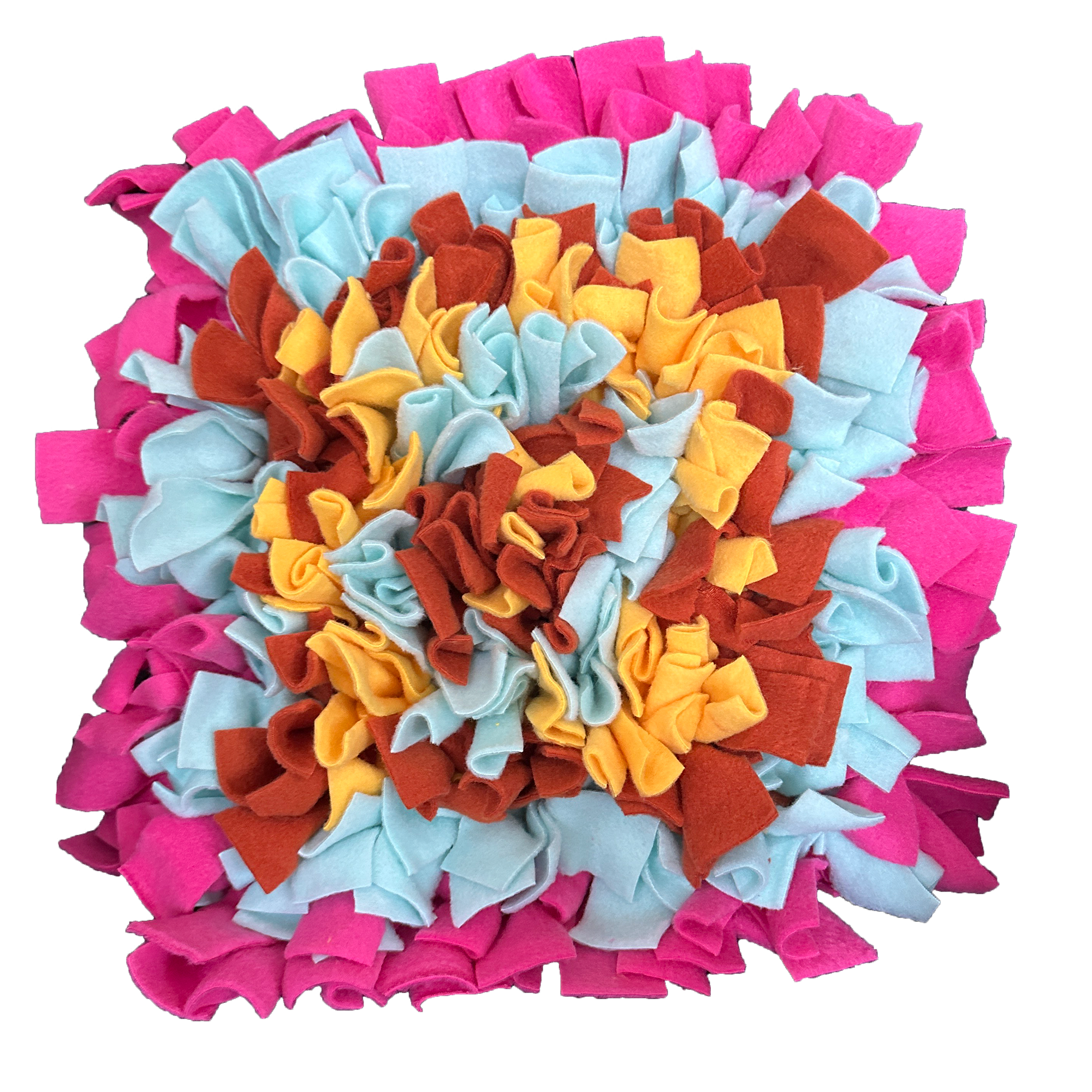 Snuffle Mat - Neon Pink, Baby Blue, Orange, Yellow