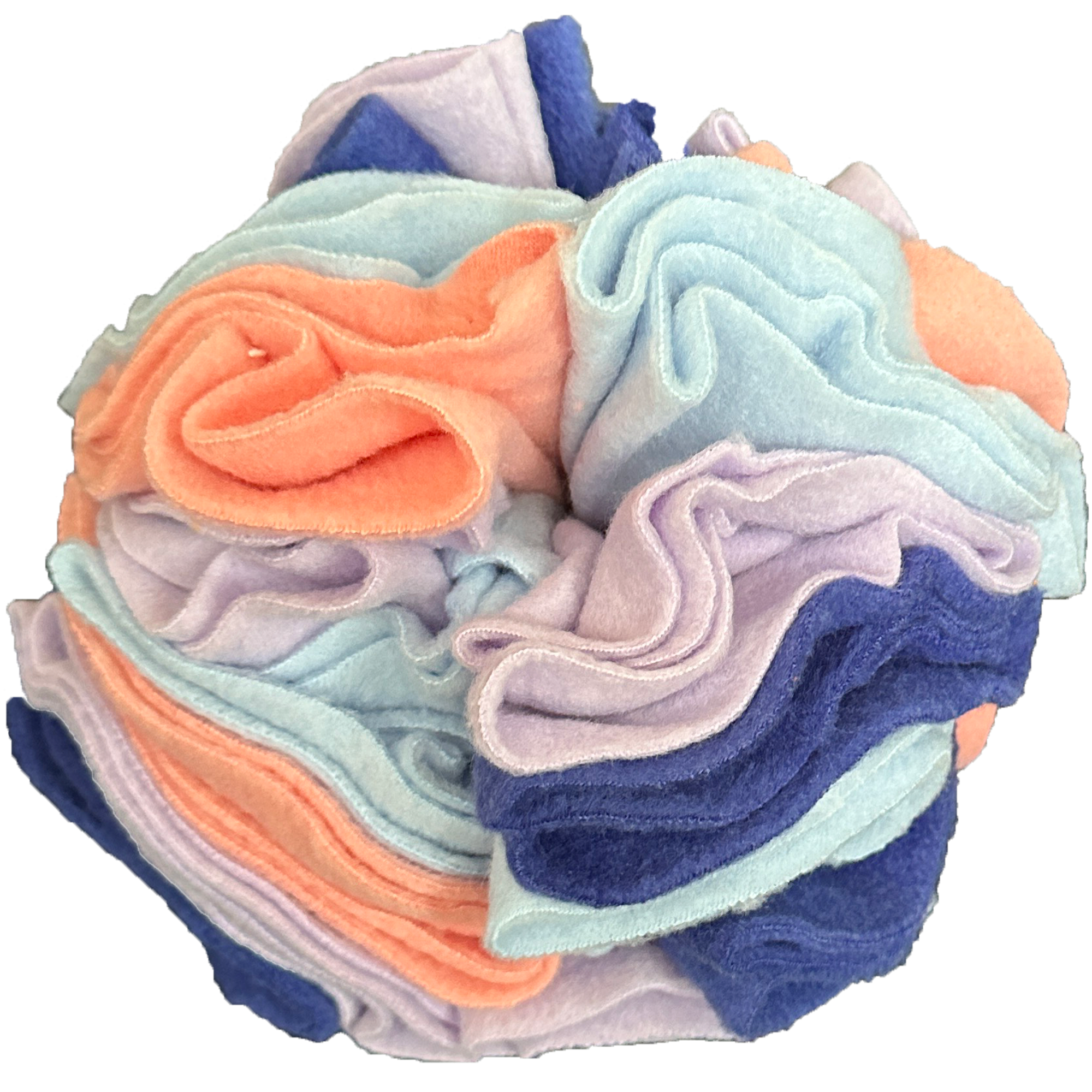 Snuffle Ball | Pastel Blue, Purple, Orange, Dark Blue