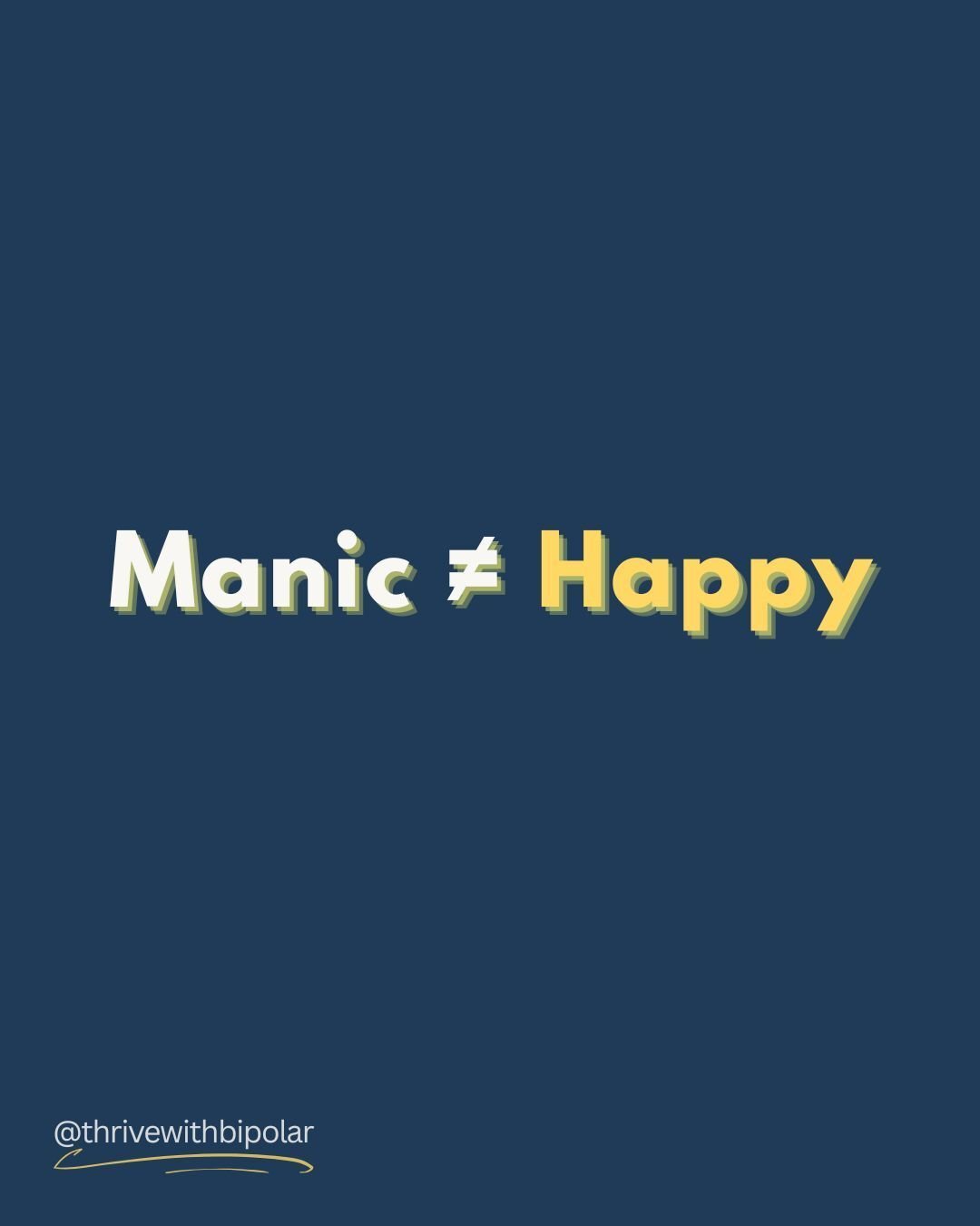 Mania isn&rsquo;t happiness. It can feel euphoric, thoughts that don&rsquo;t stop, and confidence that invites chaos.

But clinically, mania is more than just feeling elevated. It&rsquo;s a period of abnormally increased energy that can lead to reduc
