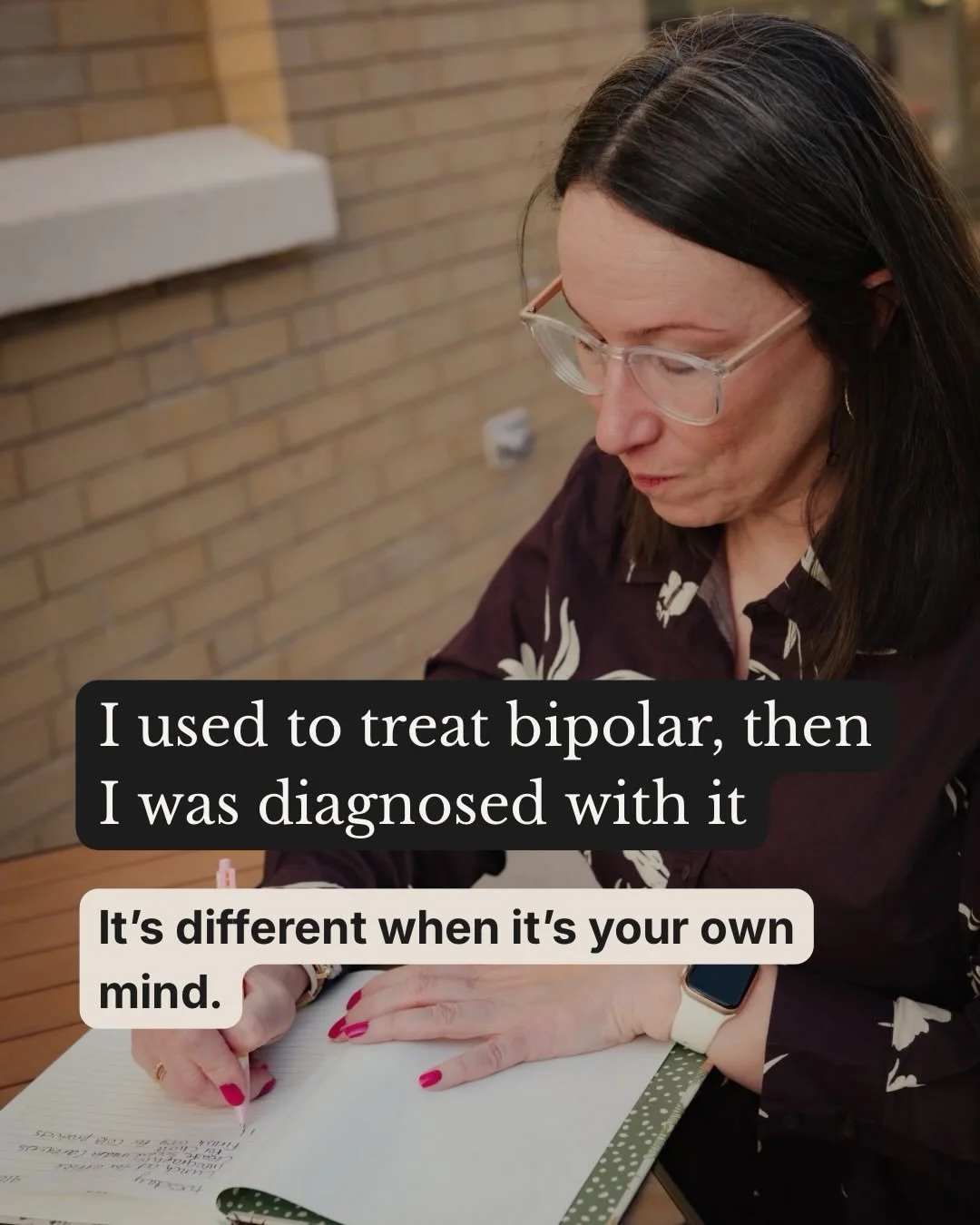 I used to sit on the other side of the room.

Diagnosing and guiding. I would help clients make sense of their symptoms. I never thought I&rsquo;d be the one trying to make sense of mine.

But then I was diagnosed with bipolar disorder, and that chan