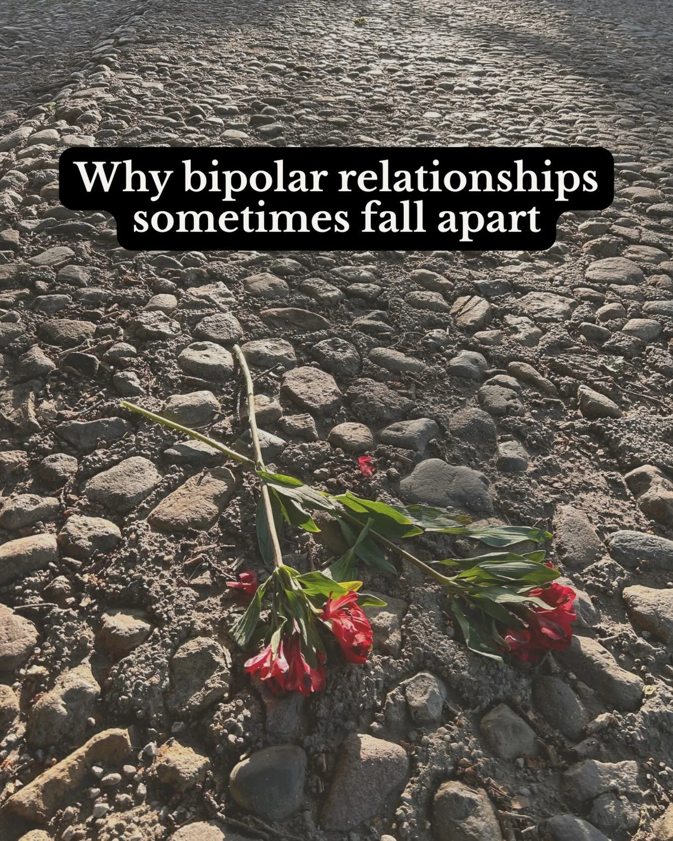 When I was a therapist, I saw this dynamic. 

It&rsquo;s not because people with bipolar disorder are unstable or hard to love. There are actually multiple reasons. But one common reason is this: 

Mood episodes can change emotional intensity. And, p