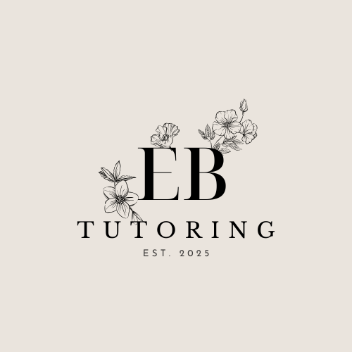 EB Tutoring Logo - Québec Based Online Tutoring Business.