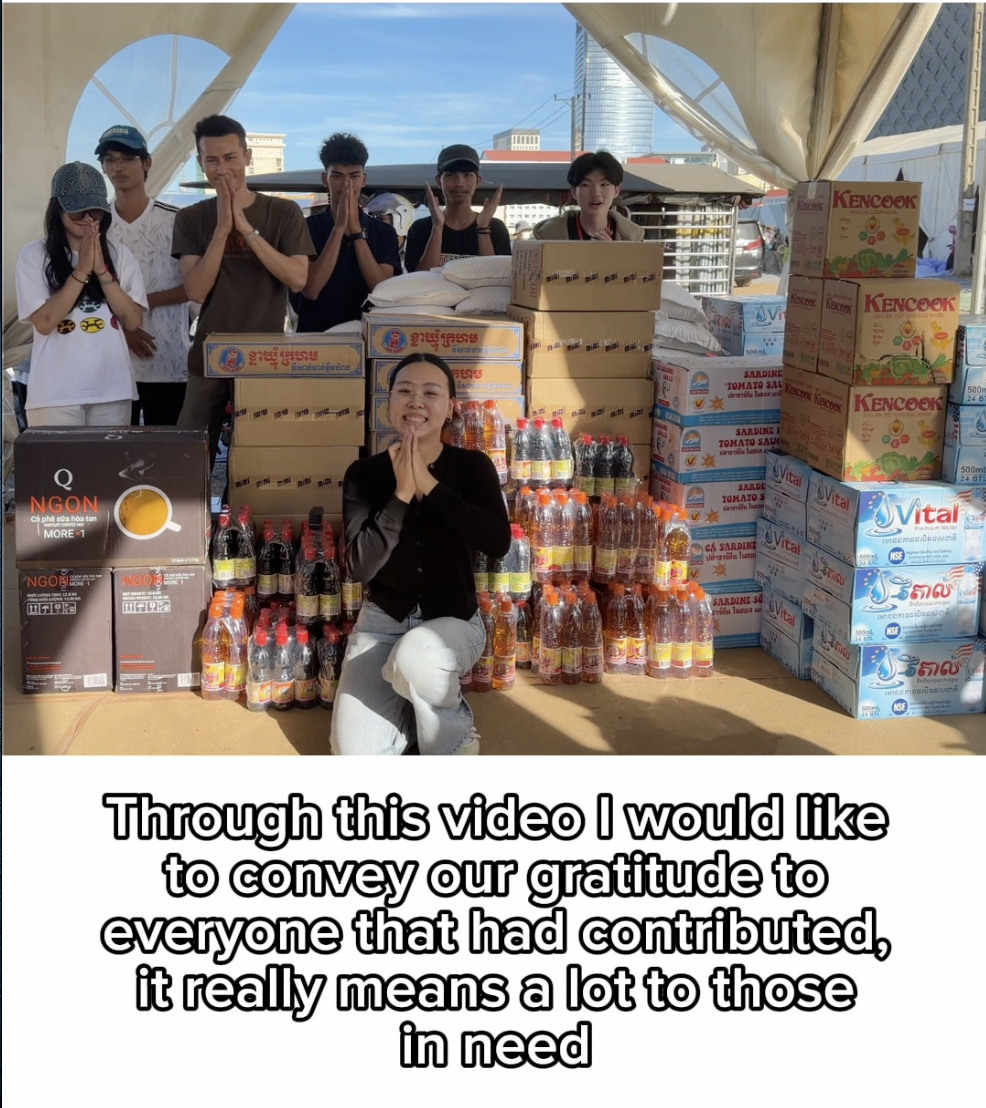 Crowdfunding for Displaced Cambodians