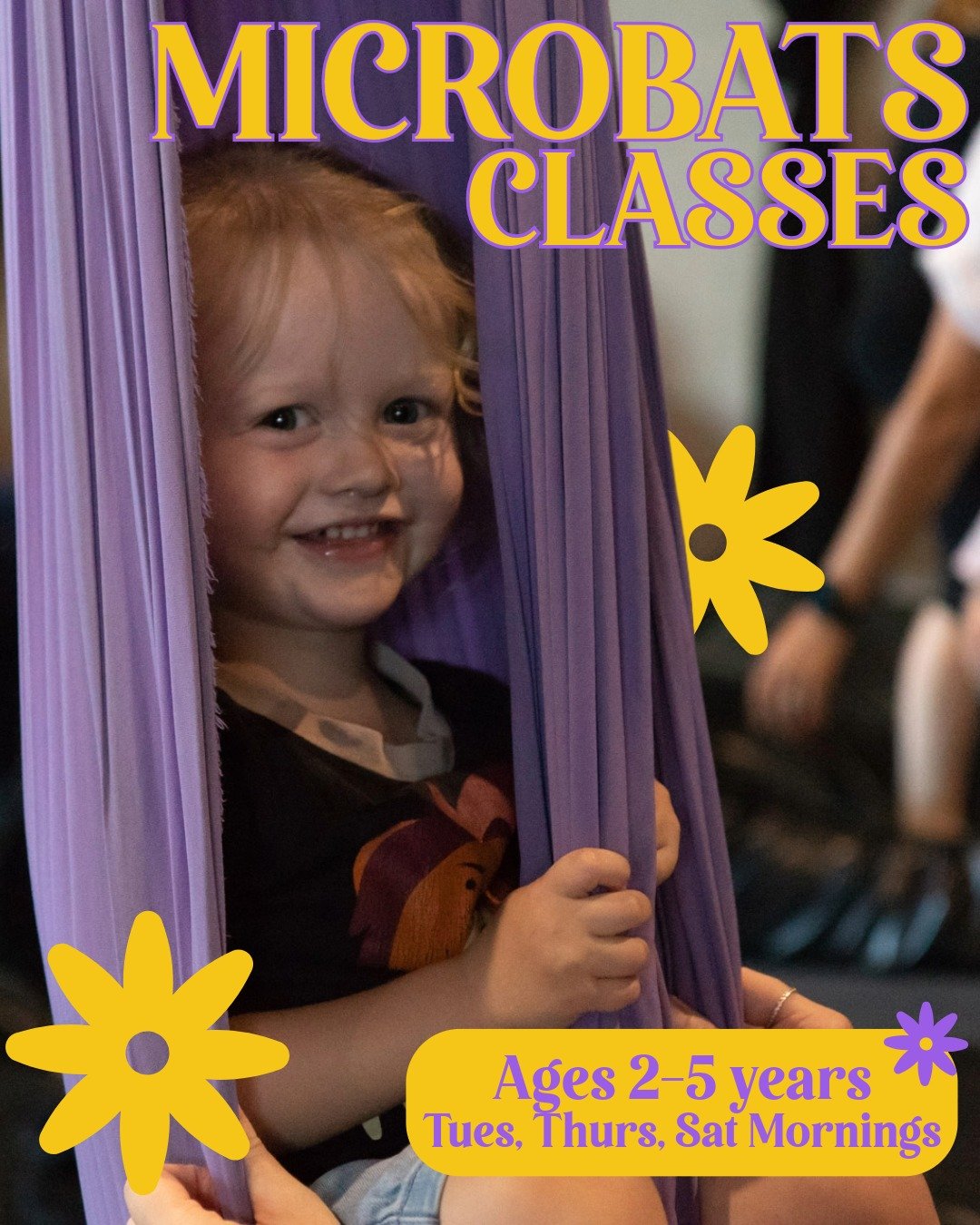 Looking for a fun, creative, and confidence-boosting activity for your little one?

Our Microbat circus classes at Circus Monoxide are specially designed for 2&ndash;5 year olds, helping them discover balance, coordination, and confidence through pla