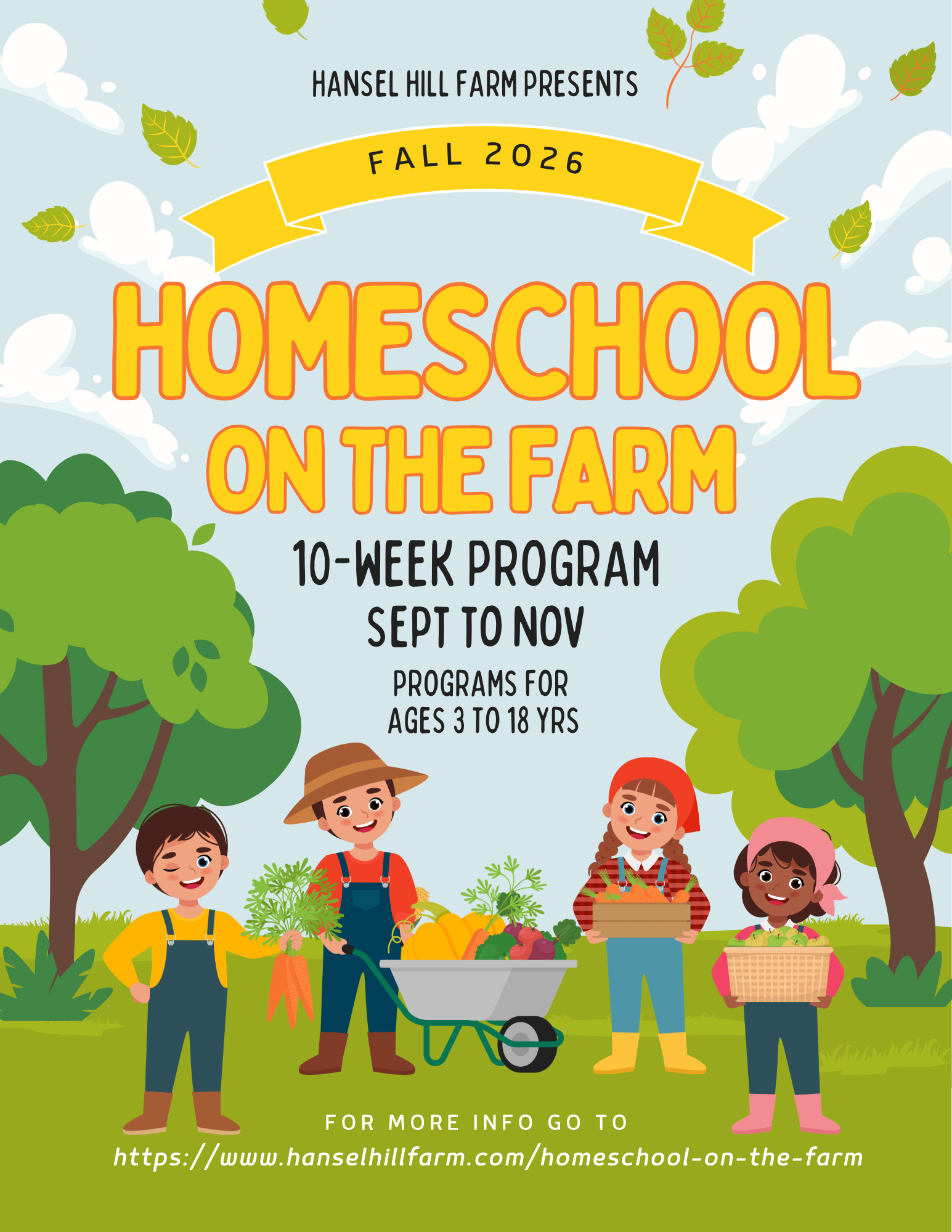 2026 Homeschool on the Farm (Fall Session)