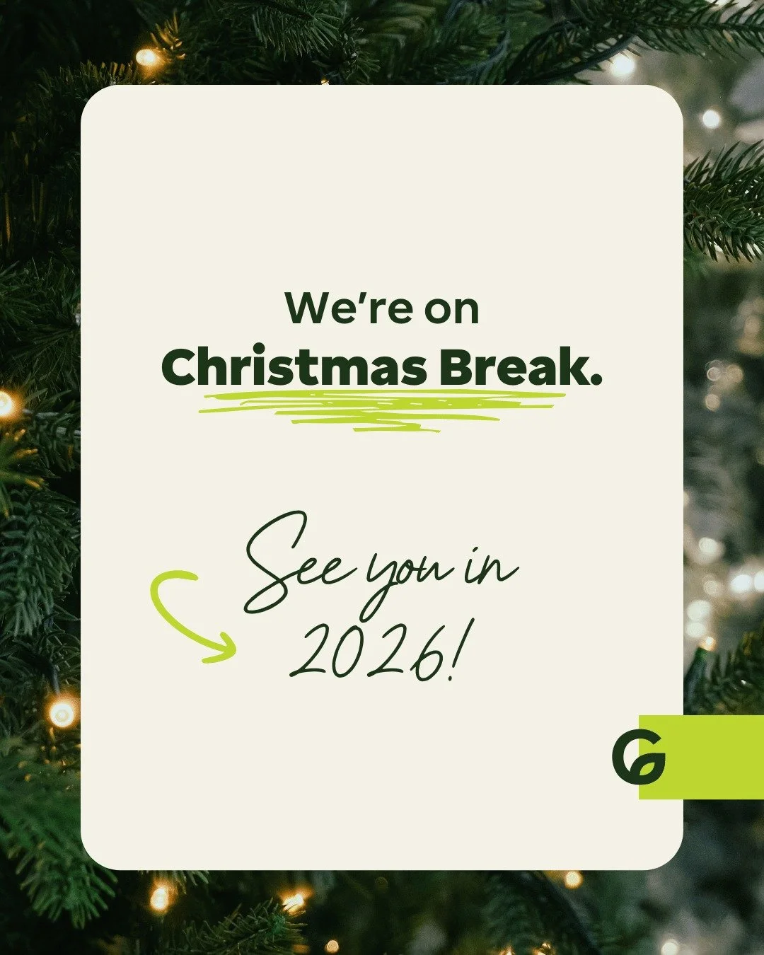 We're taking a break from our regular Sunday Gathering this week (December 28th) to rest and make room for Jesus in a slower rhythm. 

We&rsquo;ll be back on Sunday, January 4 for a special, contemplative Gathering as we enter the new year.

Merry Ch