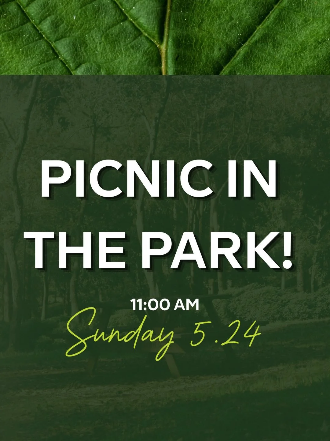 Meet us at Titus Sparrow Park in the South End this Sunday!