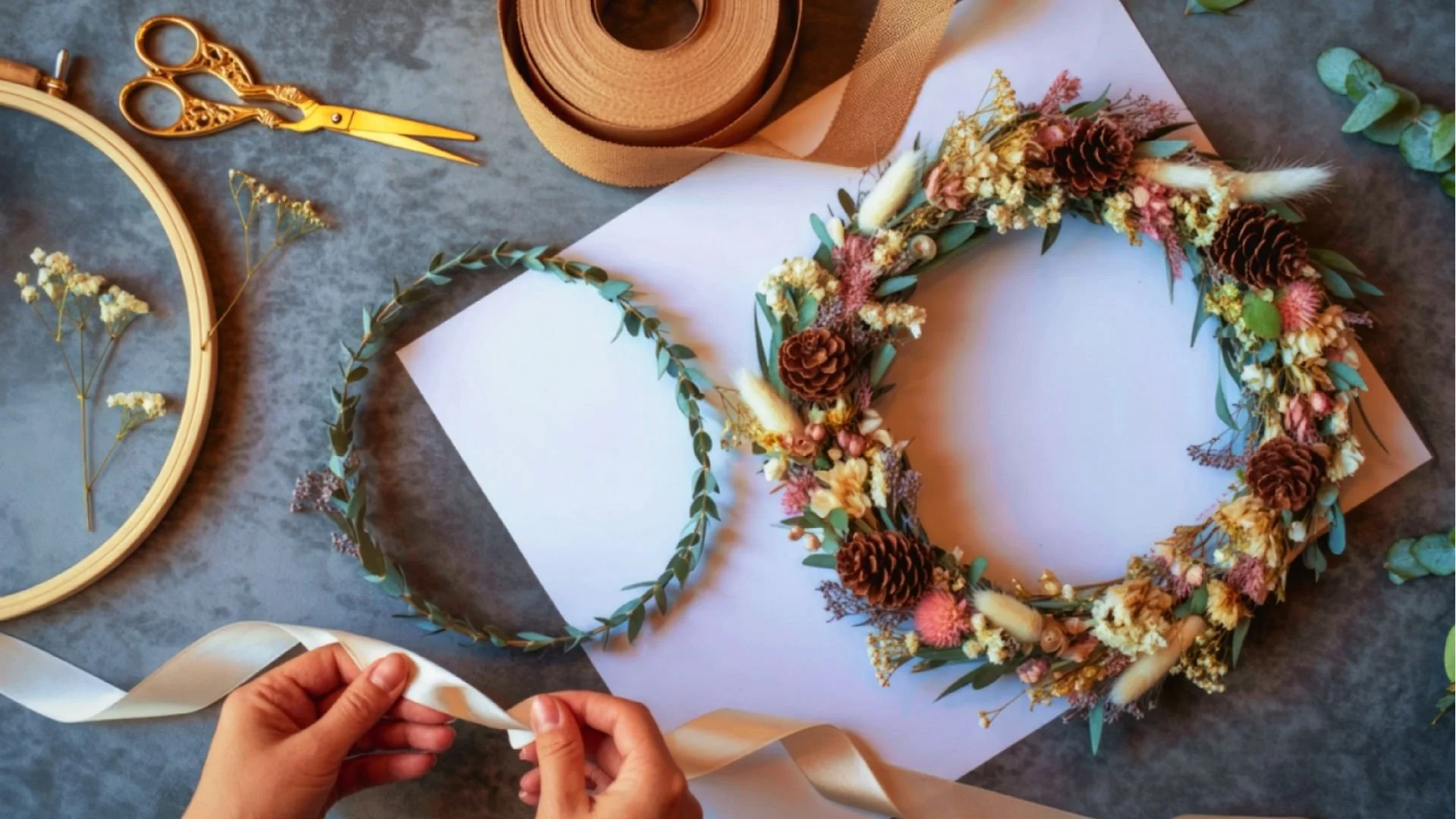 Fall Wreath-Making