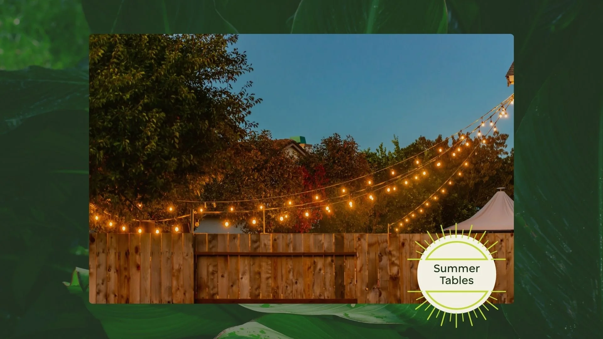 Backyard Beats: A night of food and music