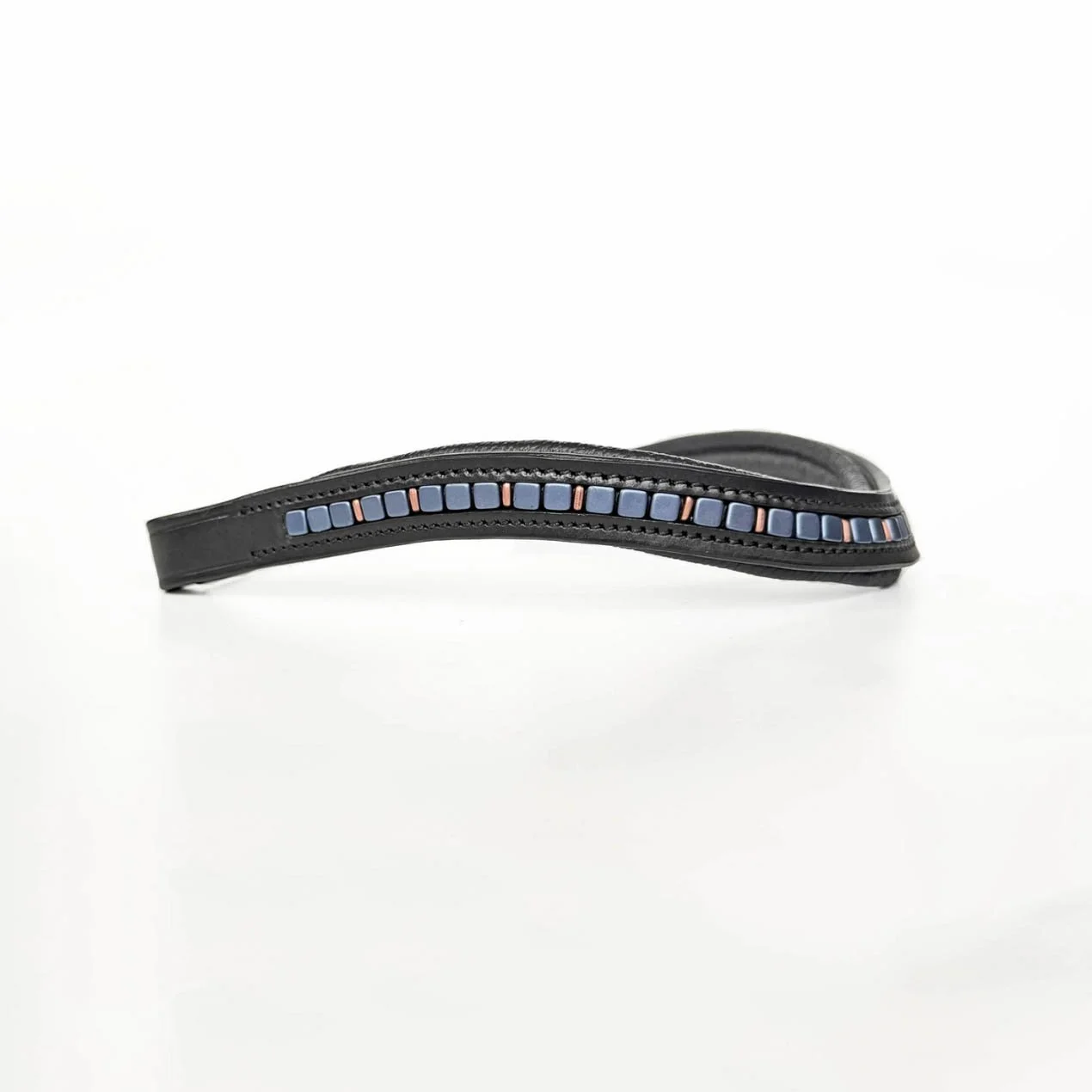 Navy & Rose Gold Browband