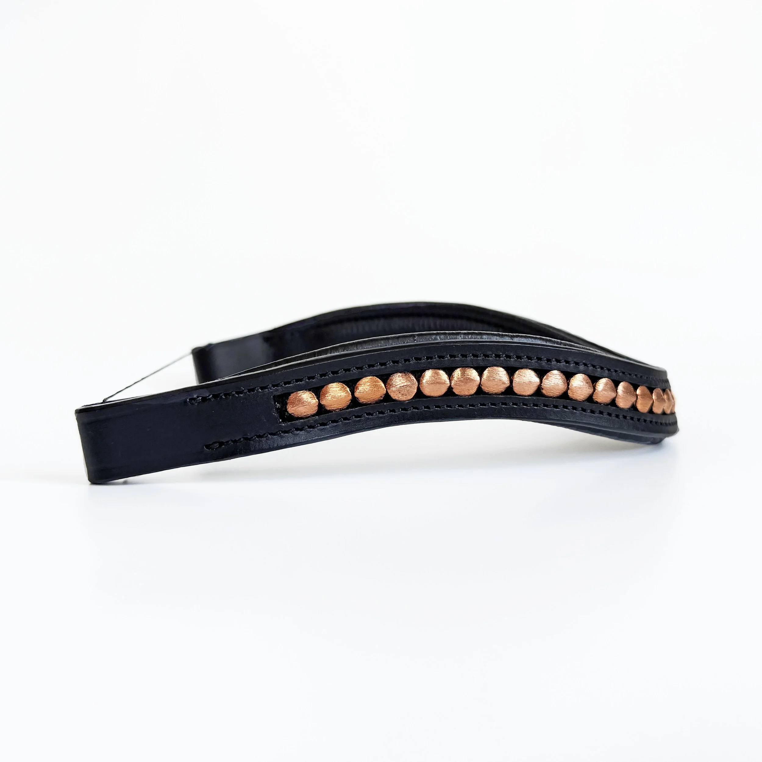 Copper Beaded Browband