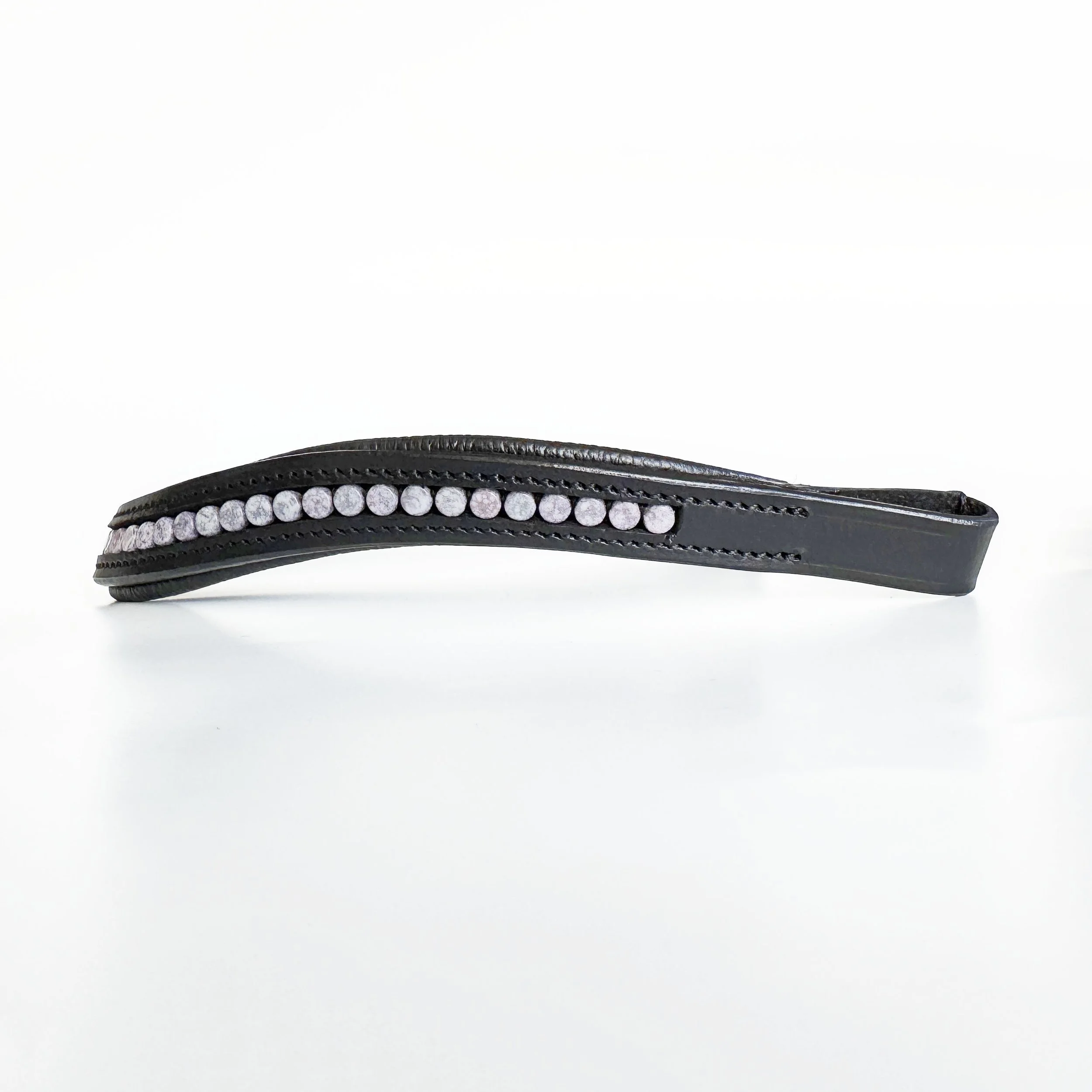 Purple Beaded Browband