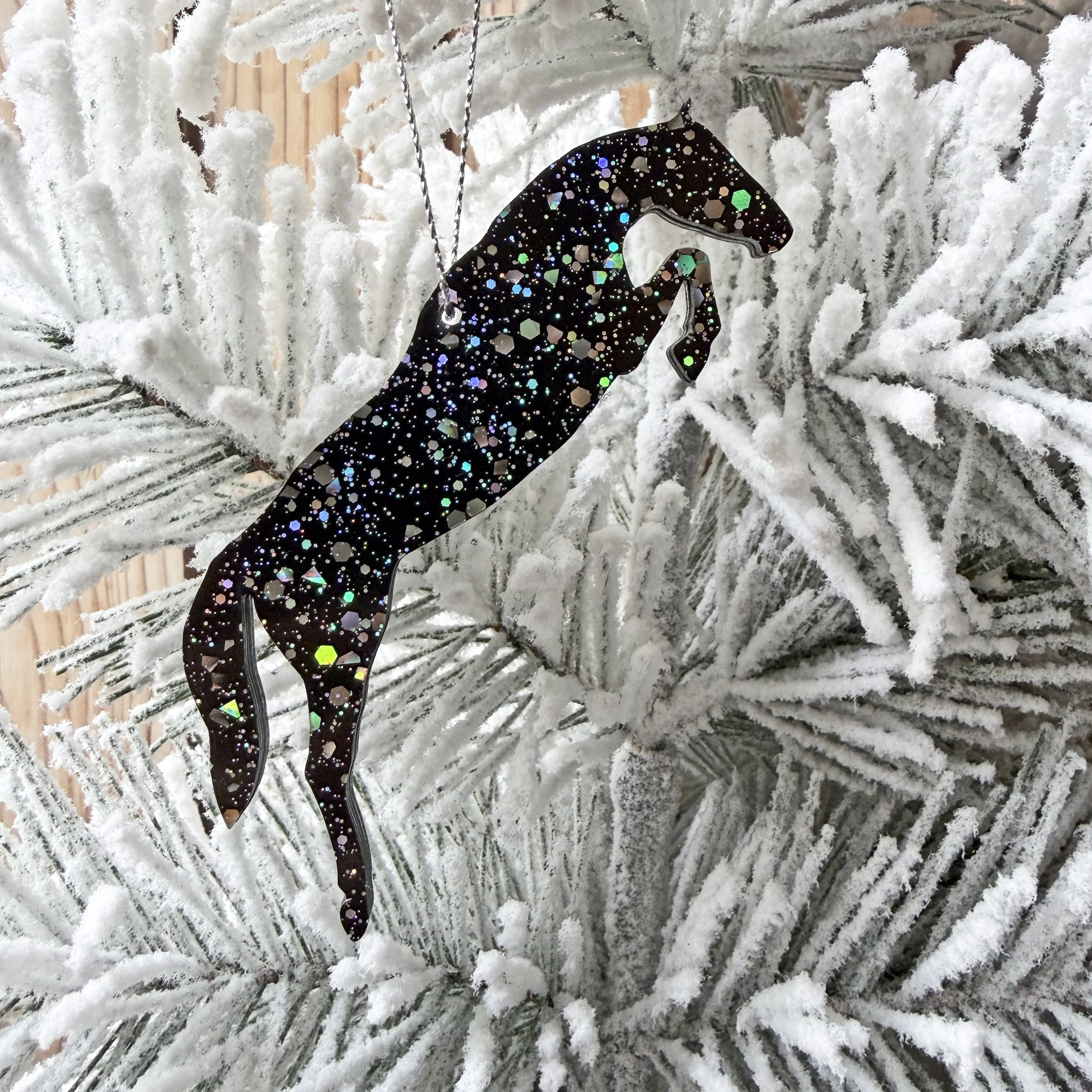 Jumping Horse Ornament