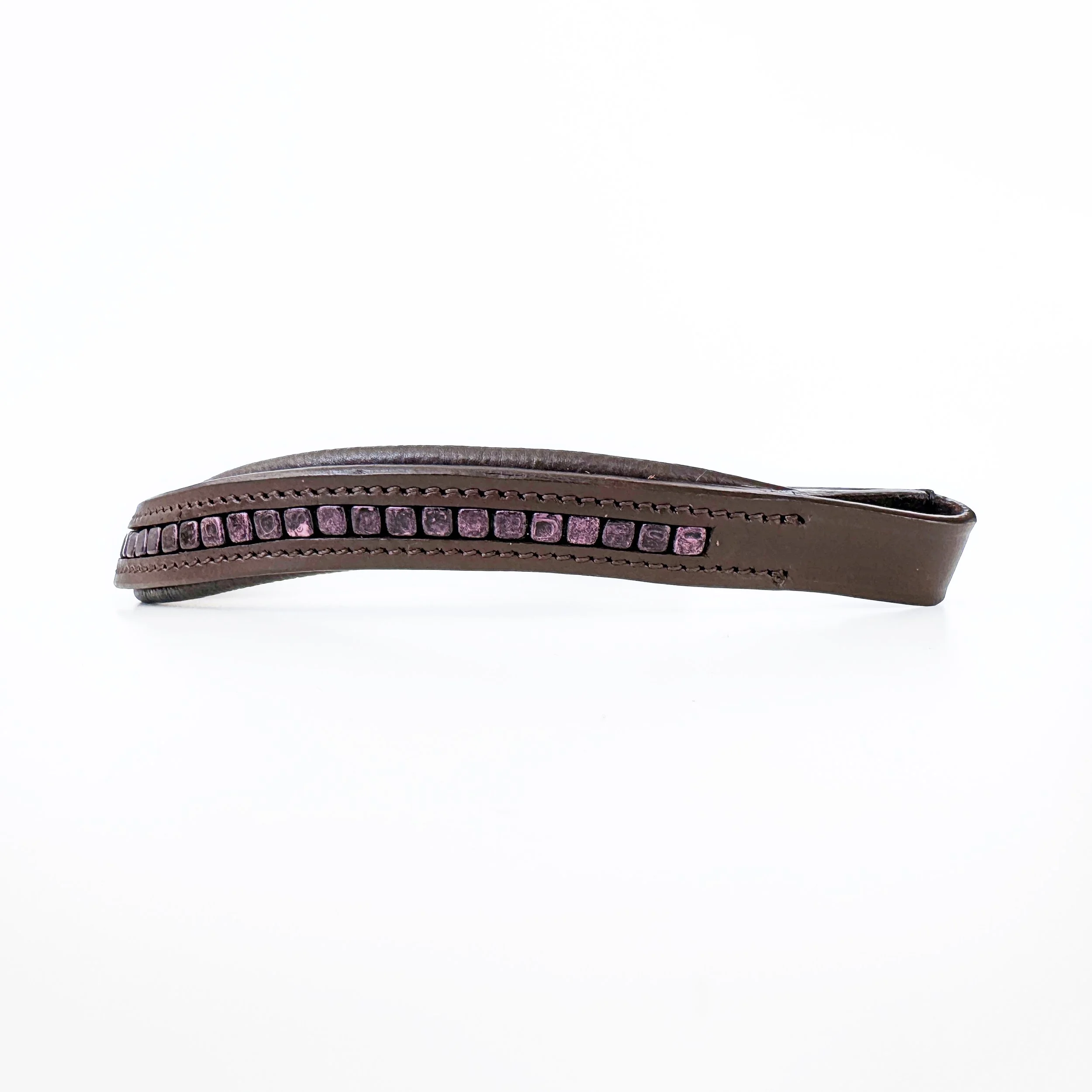 Purple Beaded Browband