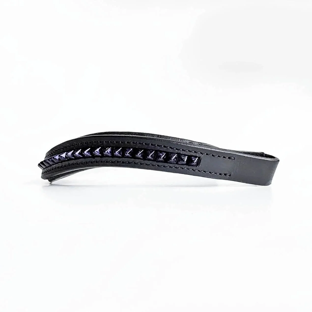 Purple Spiked browband