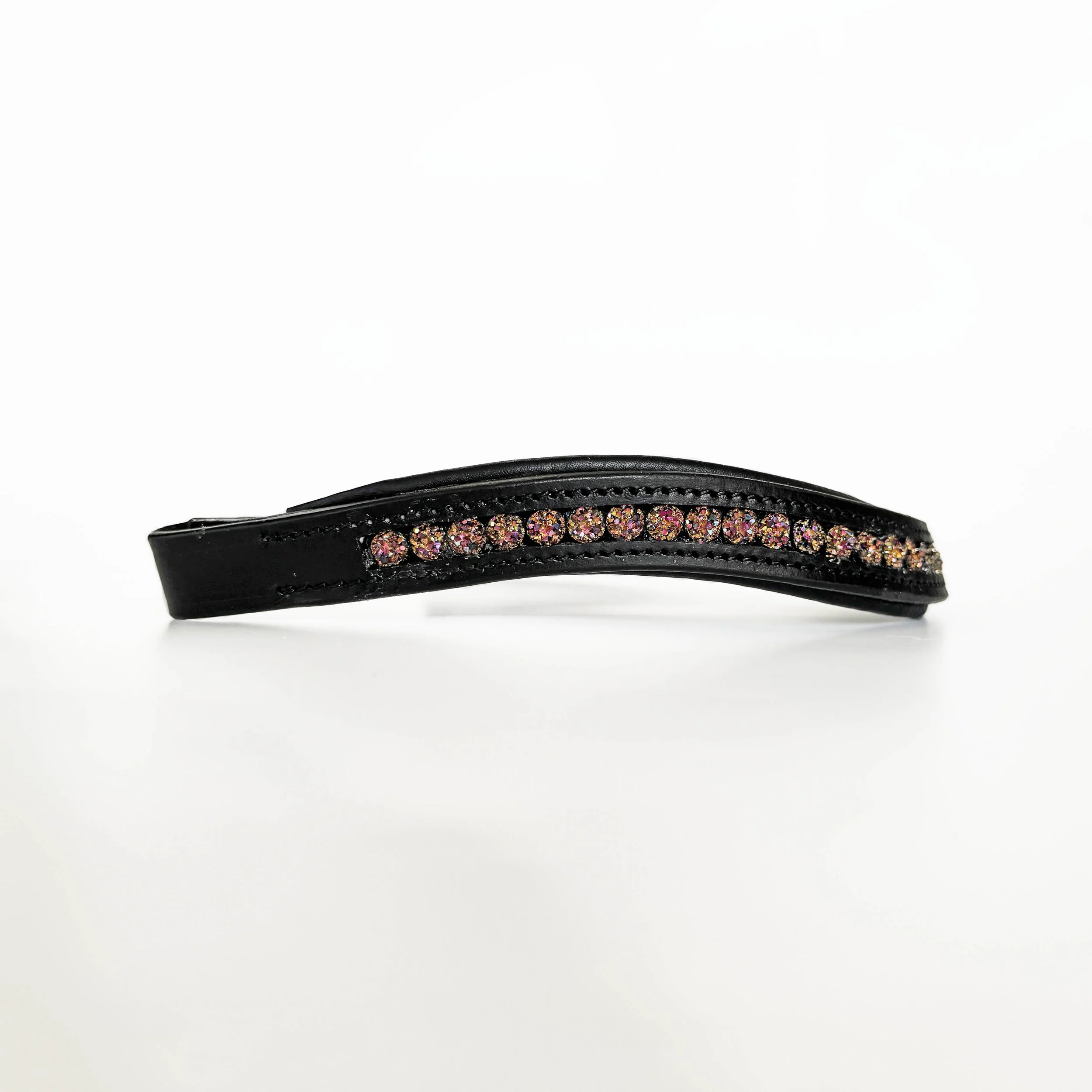 Gold Druzy Browband