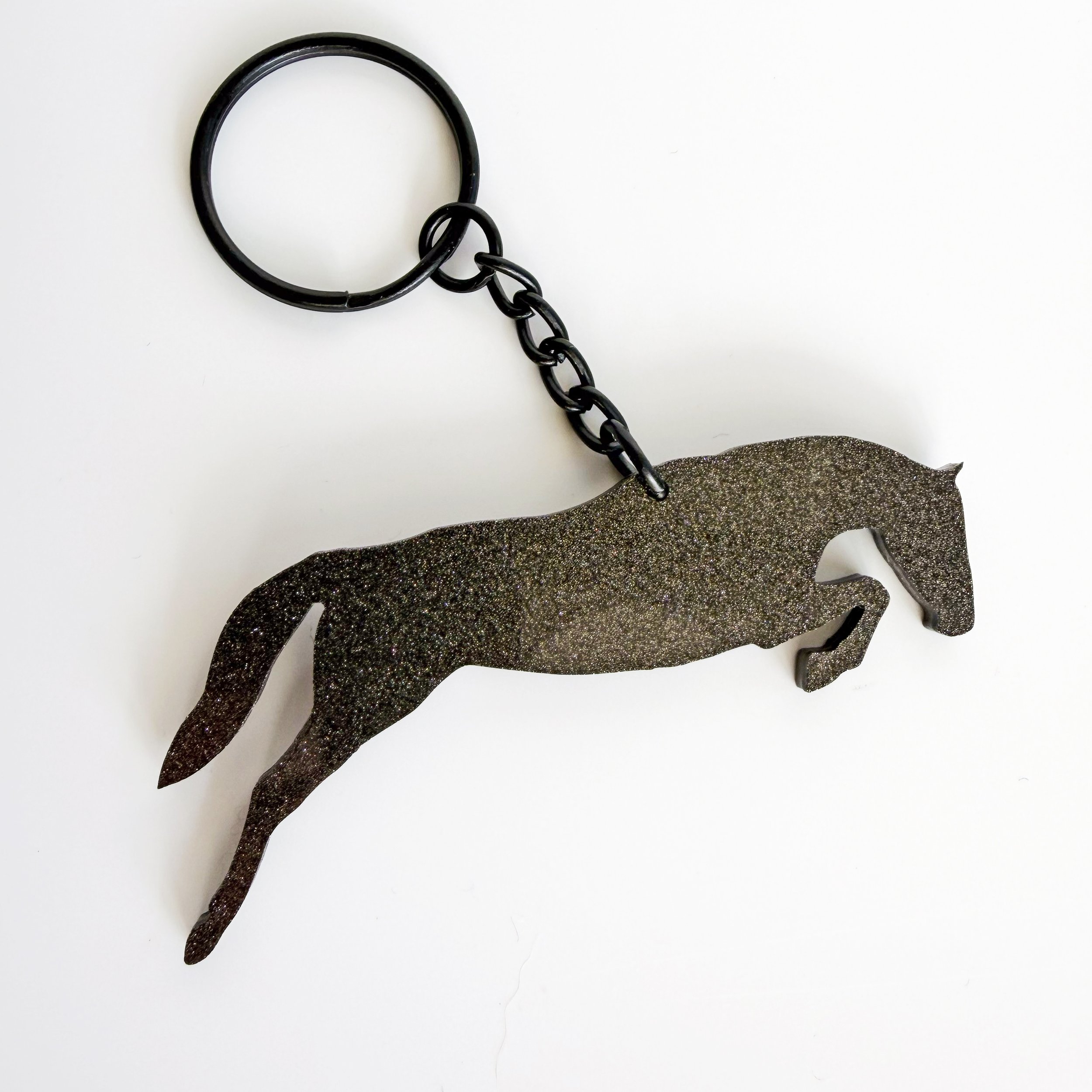 Jumping Horse Keychain