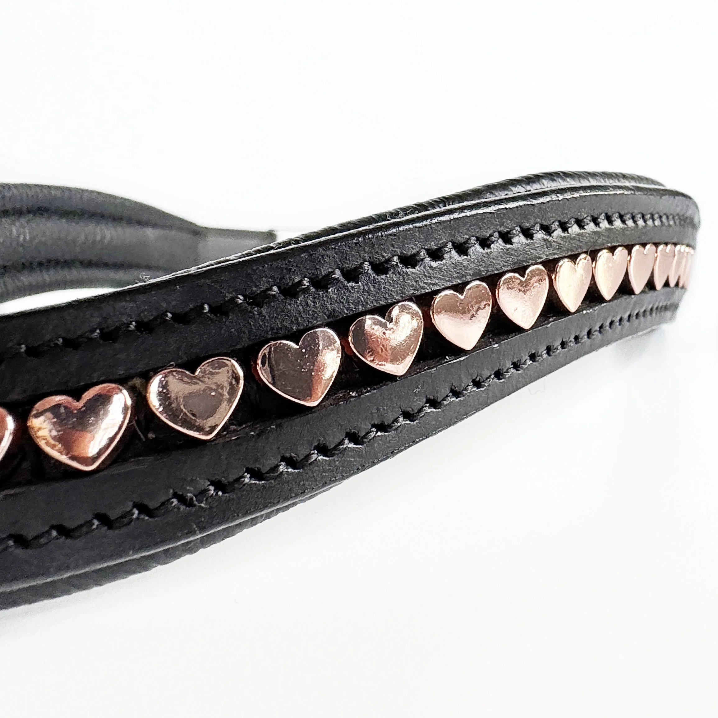 Rose Gold Heart Browband