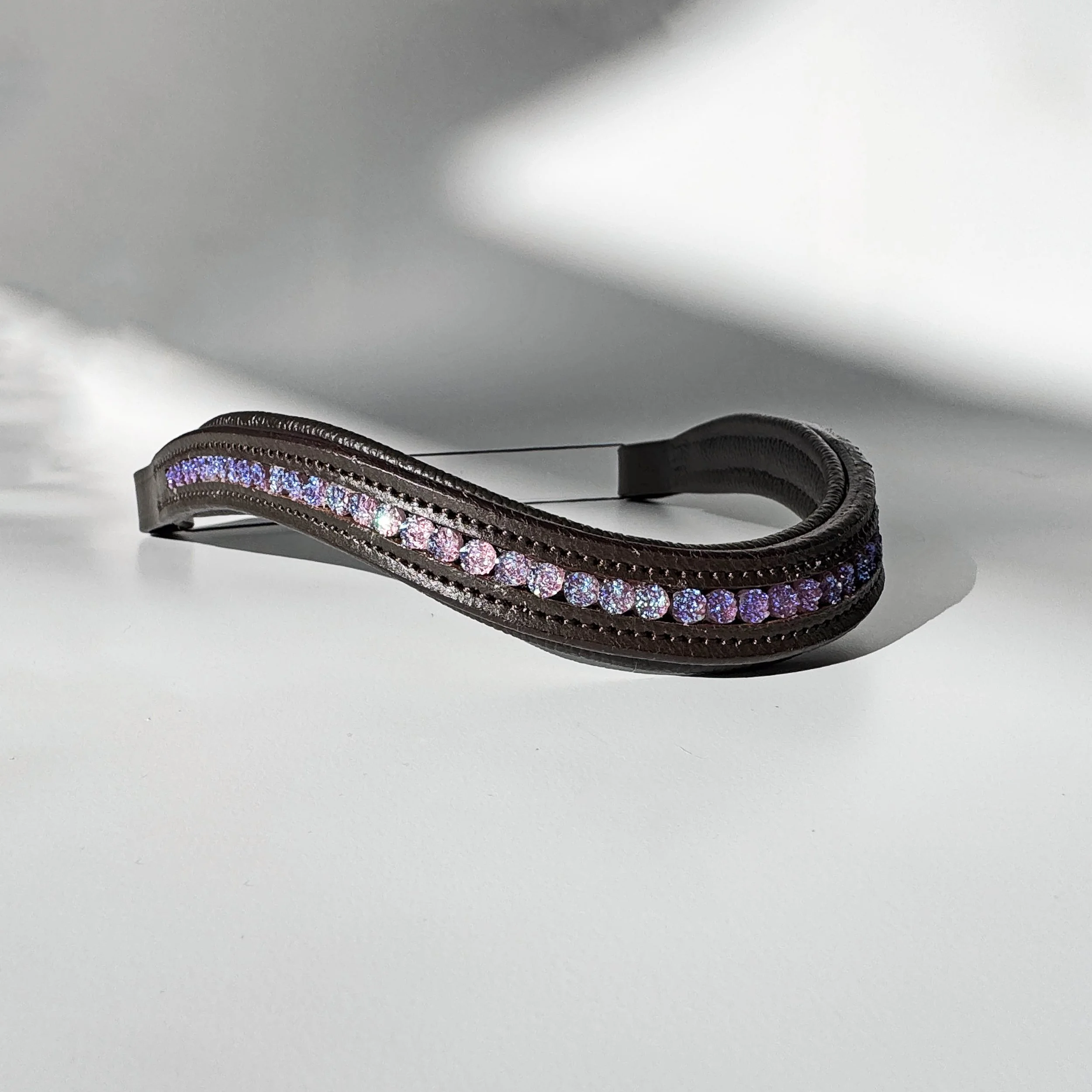 Purple Druzy Browband