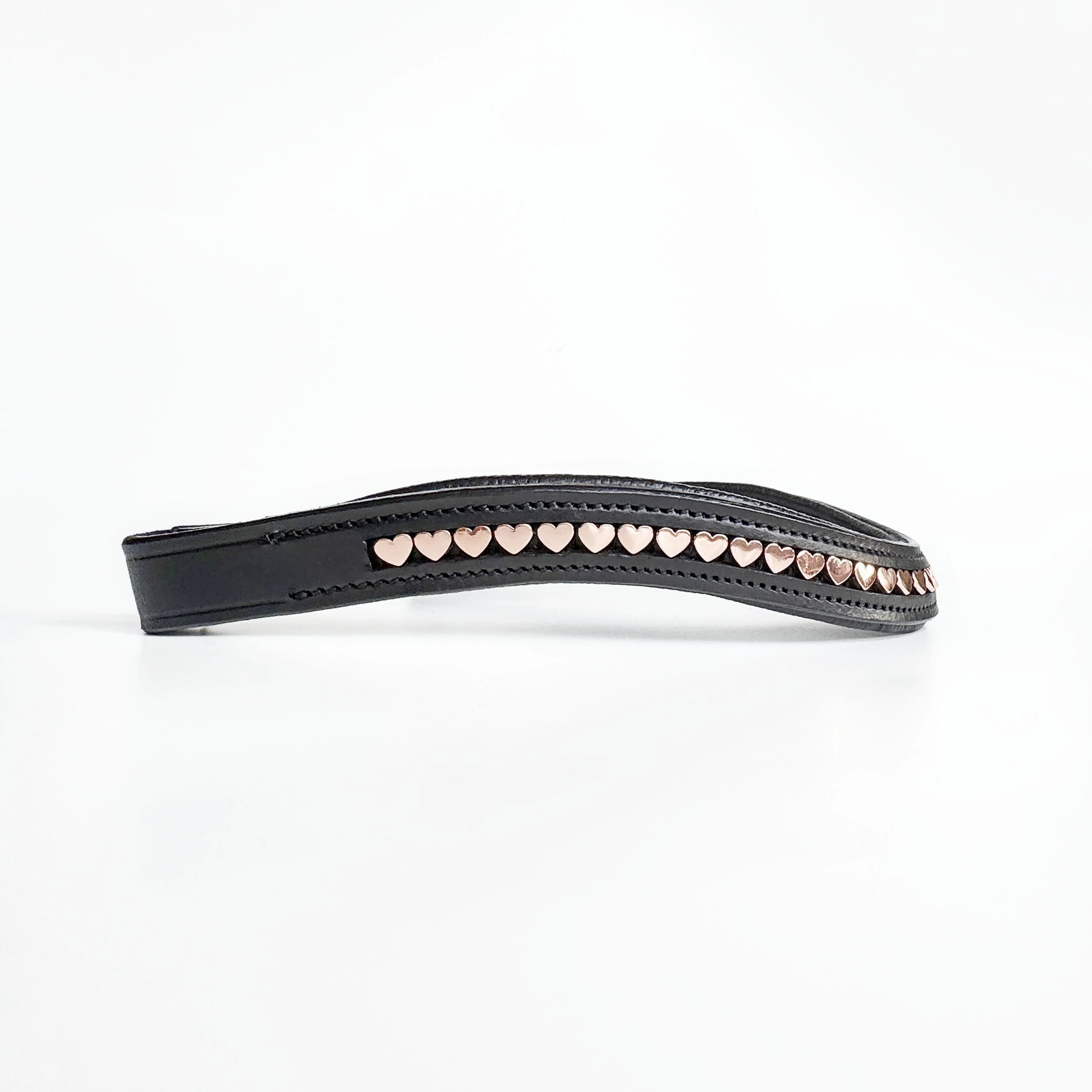 Rose Gold Heart Browband