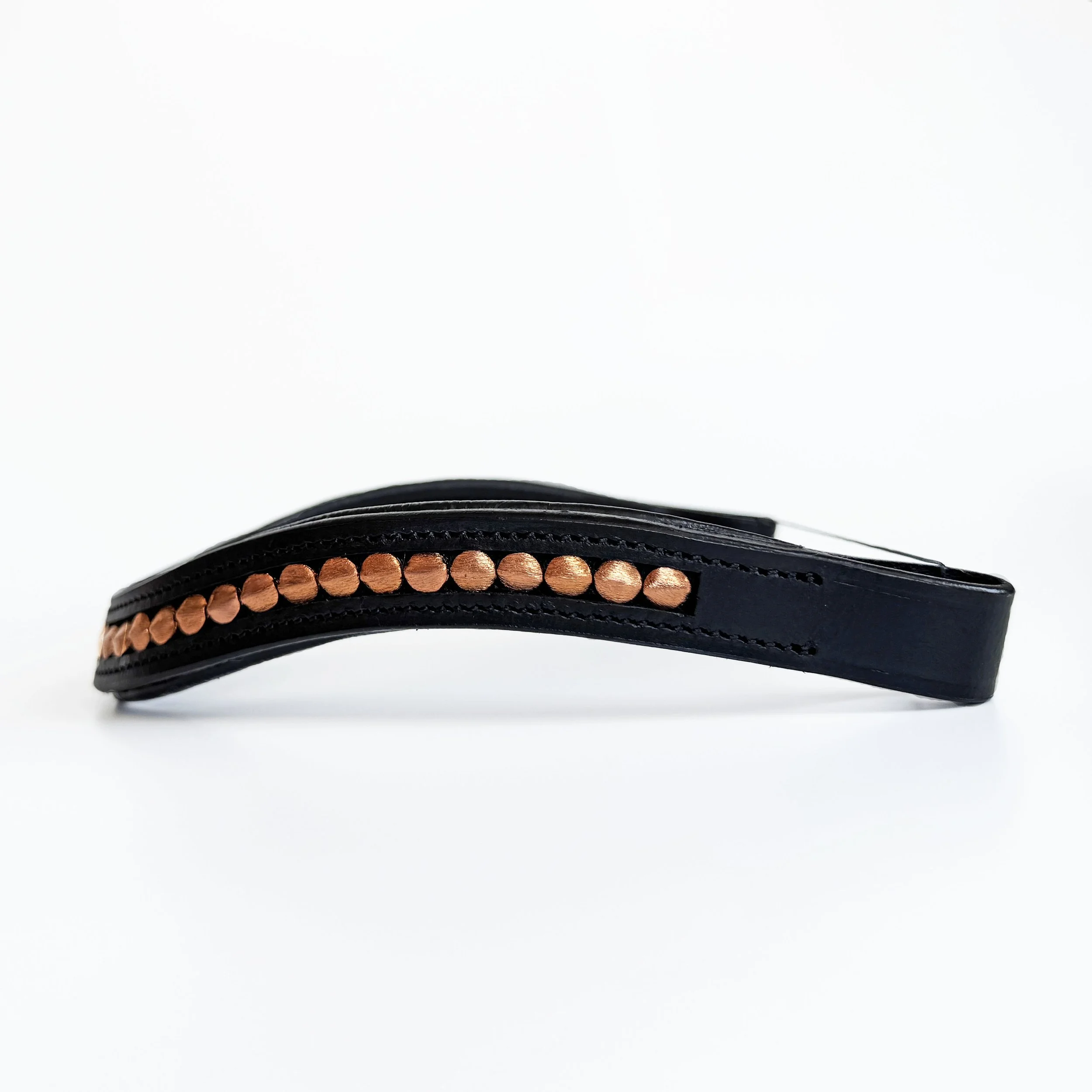 Copper Beaded Browband