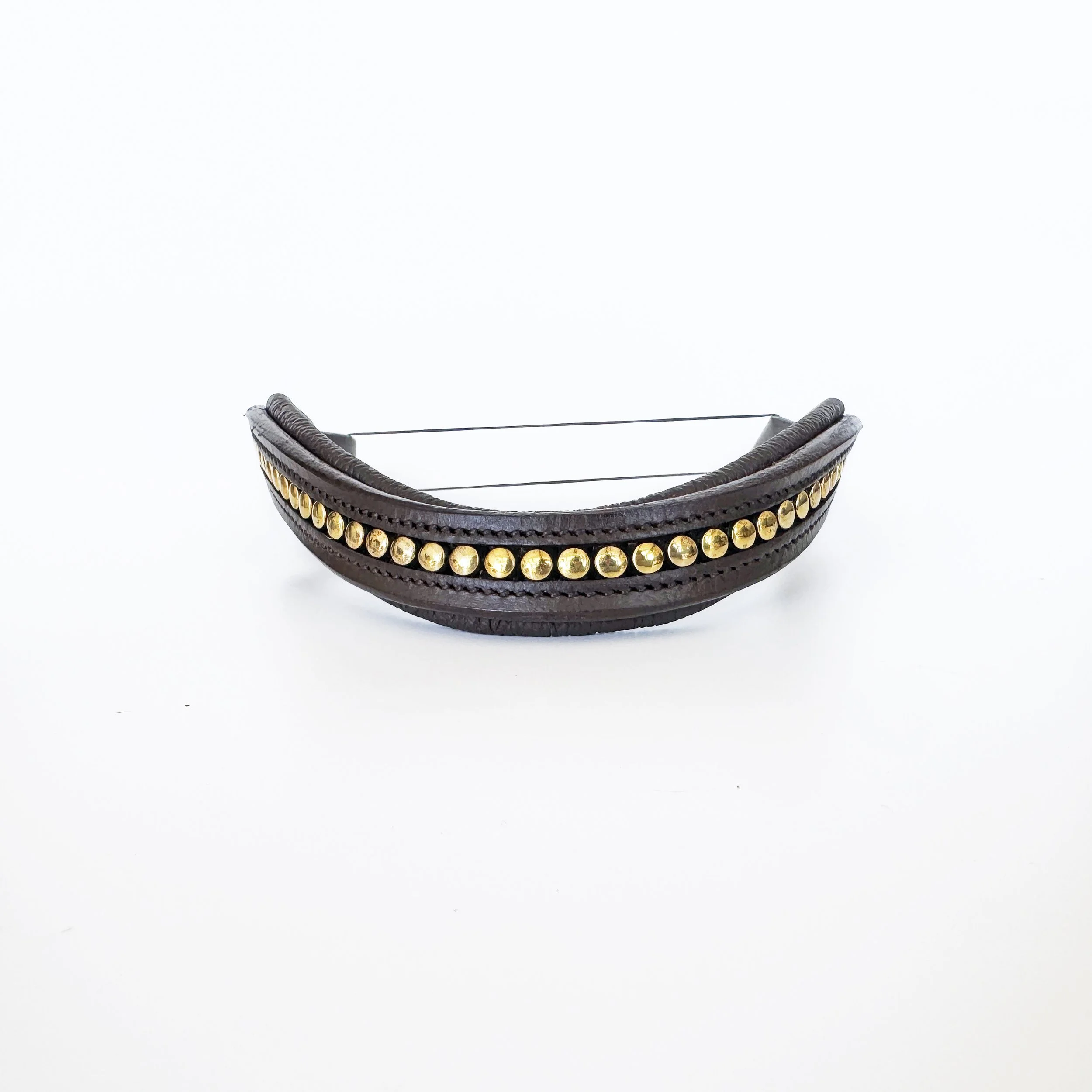 Gold Beaded Browband