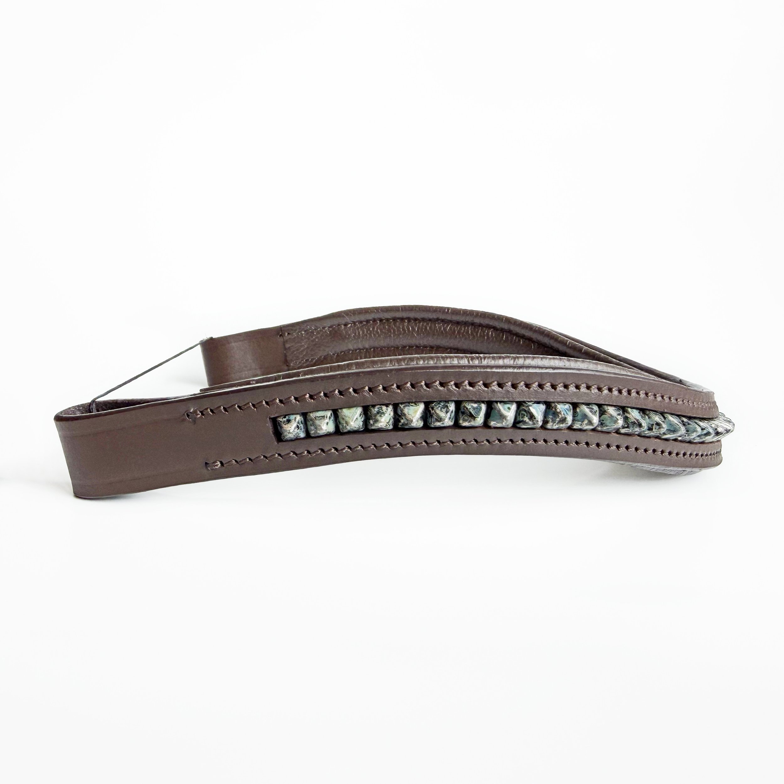 Turquoise Spiked Browband