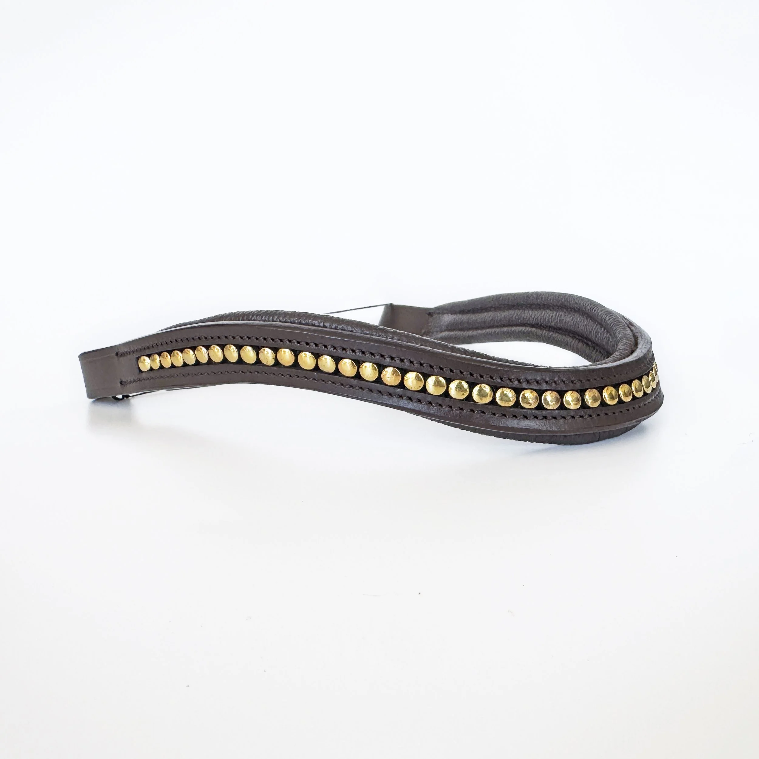 Gold Beaded Browband