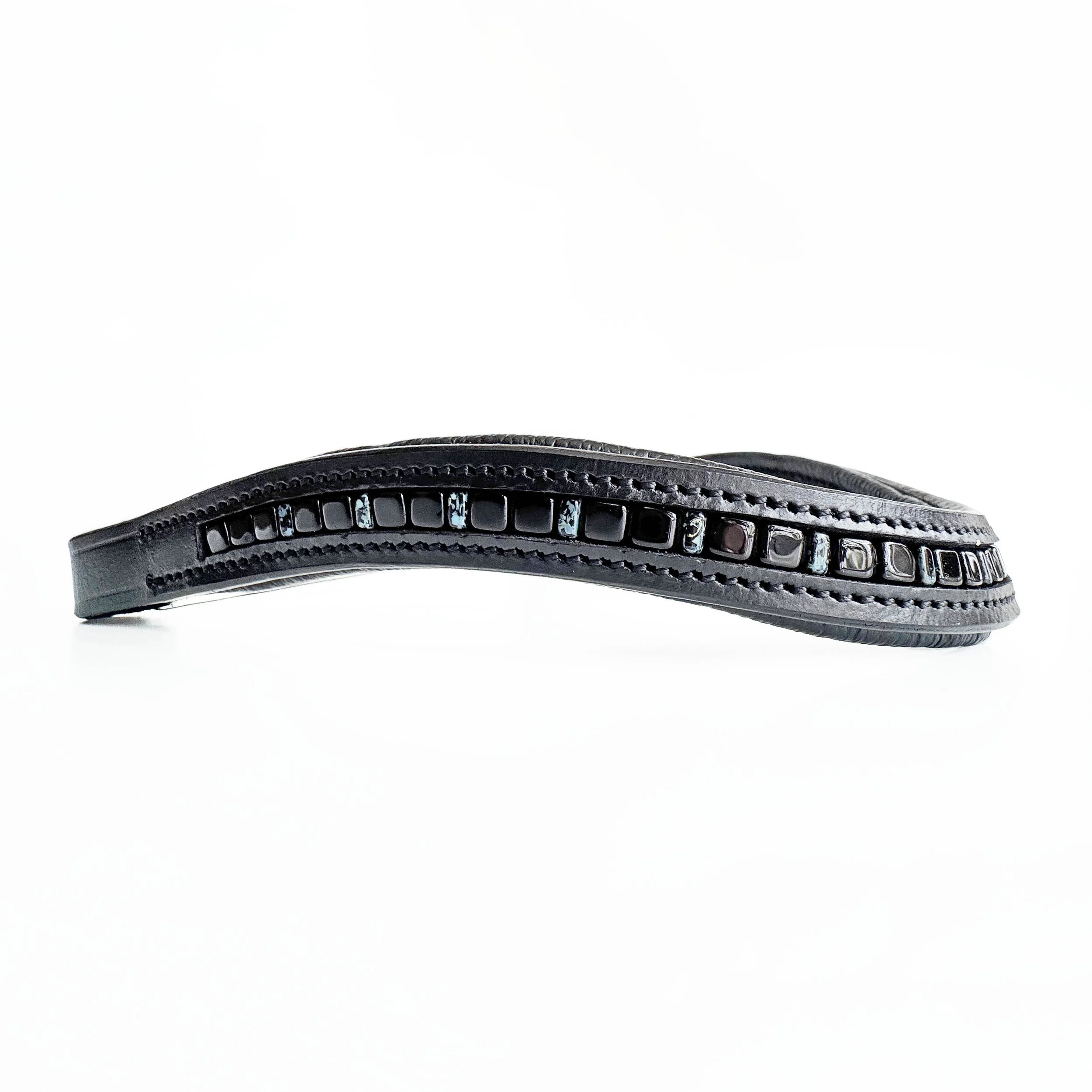 Black and Blue Browband