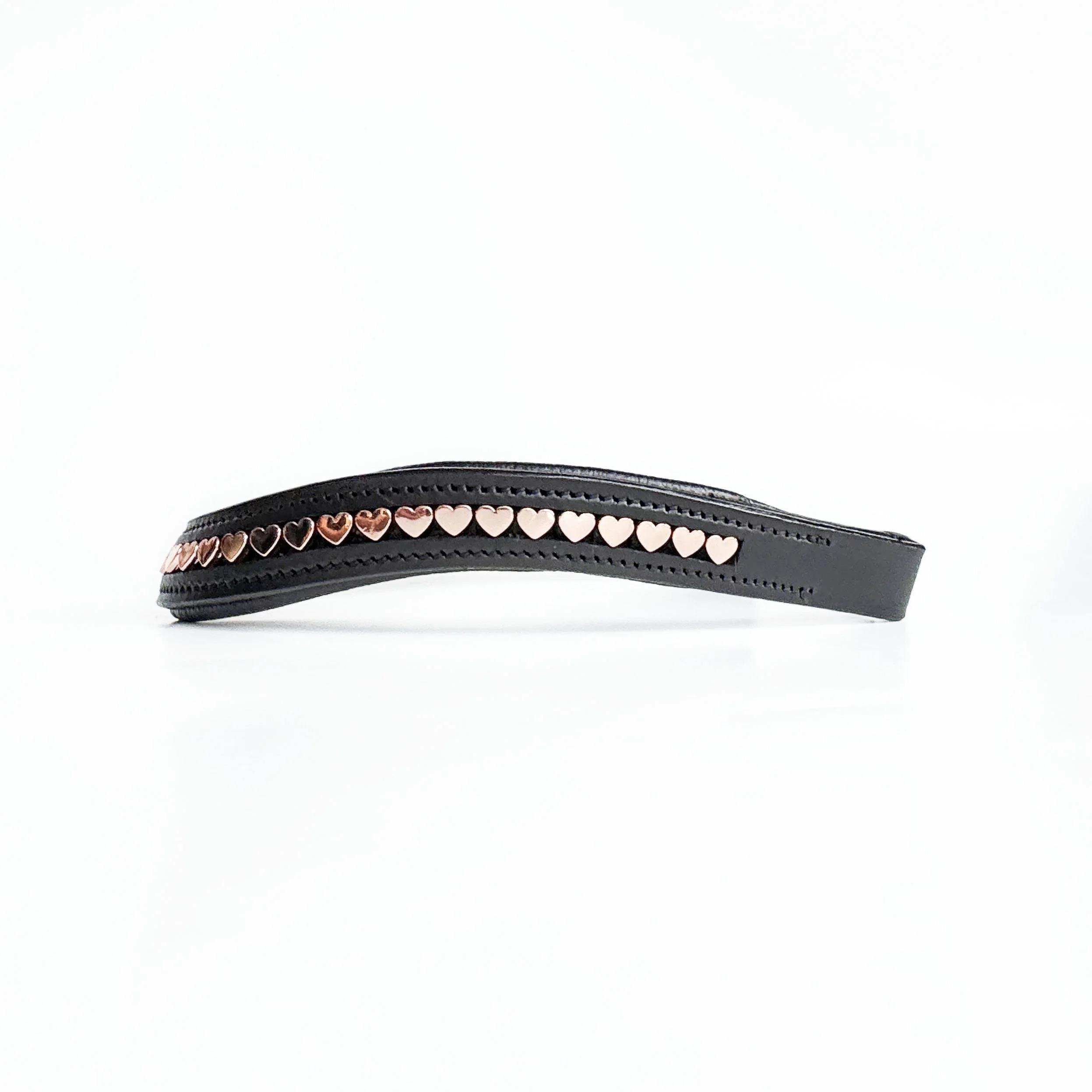 Rose Gold Heart Browband