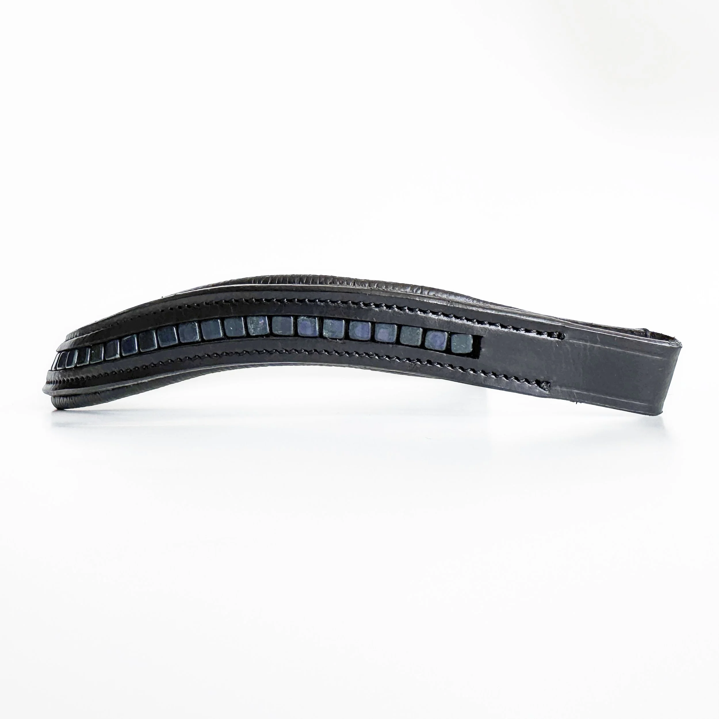 Blue Beaded Browband