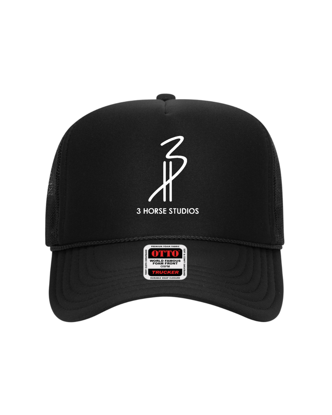 3 HORSE STUDIOS Trucker Hat