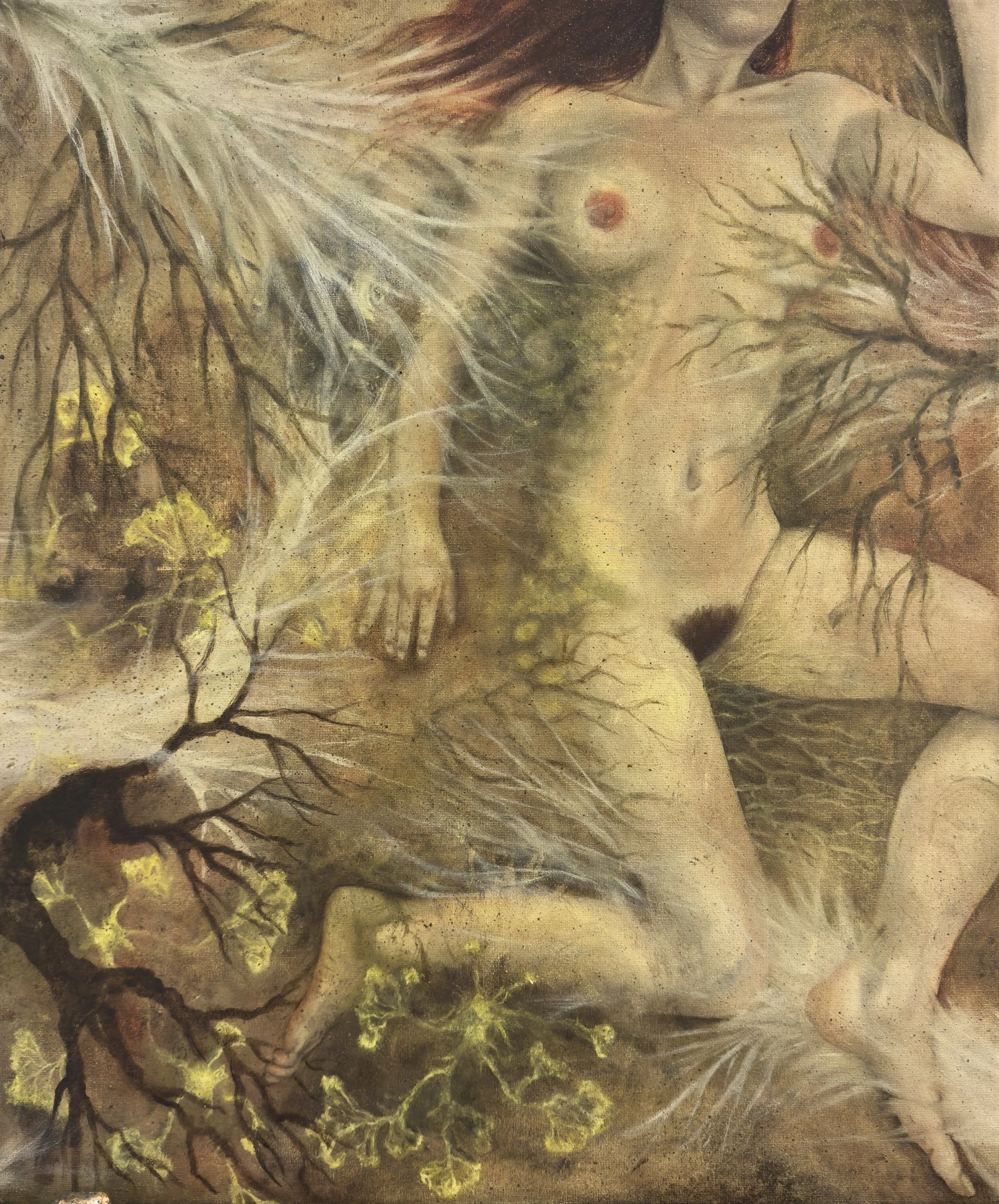 Piecemeal, 2025,
Oil on canvas,
20x24"