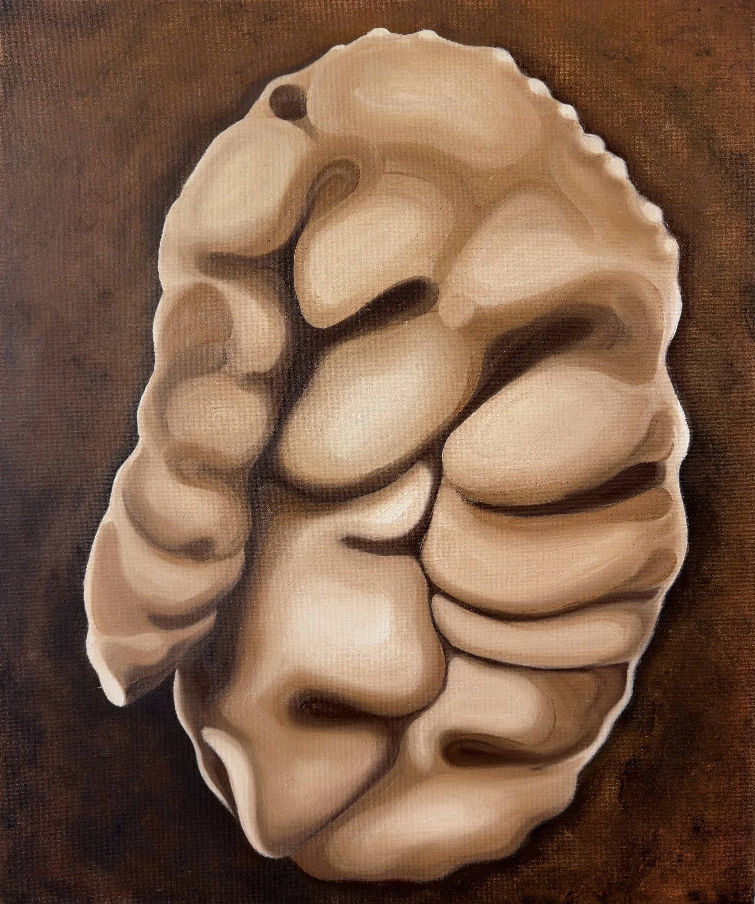 Corporeal, 2025,
Oil on canvas, 
20x24" 