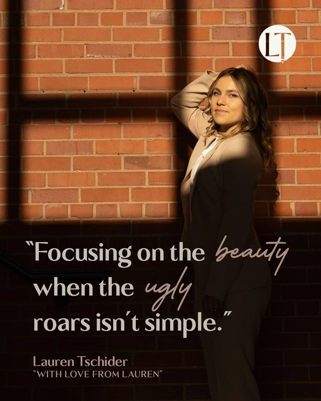 &quot;No matter what you're working through or how far you've come, there are still battles for you to win each day. Discipline and courage are your daily choice. These are essential ingredients for resilience&quot;

-an excerpt from my book, &quot;W