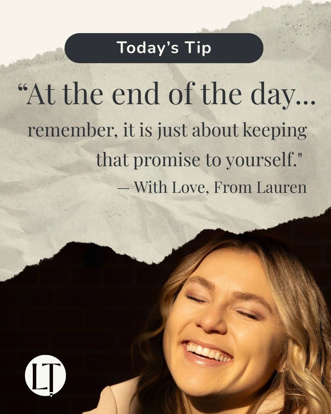 You don&rsquo;t have a motivation problem.
You have a promise-keeping problem... with yourself.

Every time you say &ldquo;I&rsquo;ll start tomorrow&rdquo; and don&rsquo;t&hellip;
Every time you ignore your own boundaries&hellip;
Every time you show 