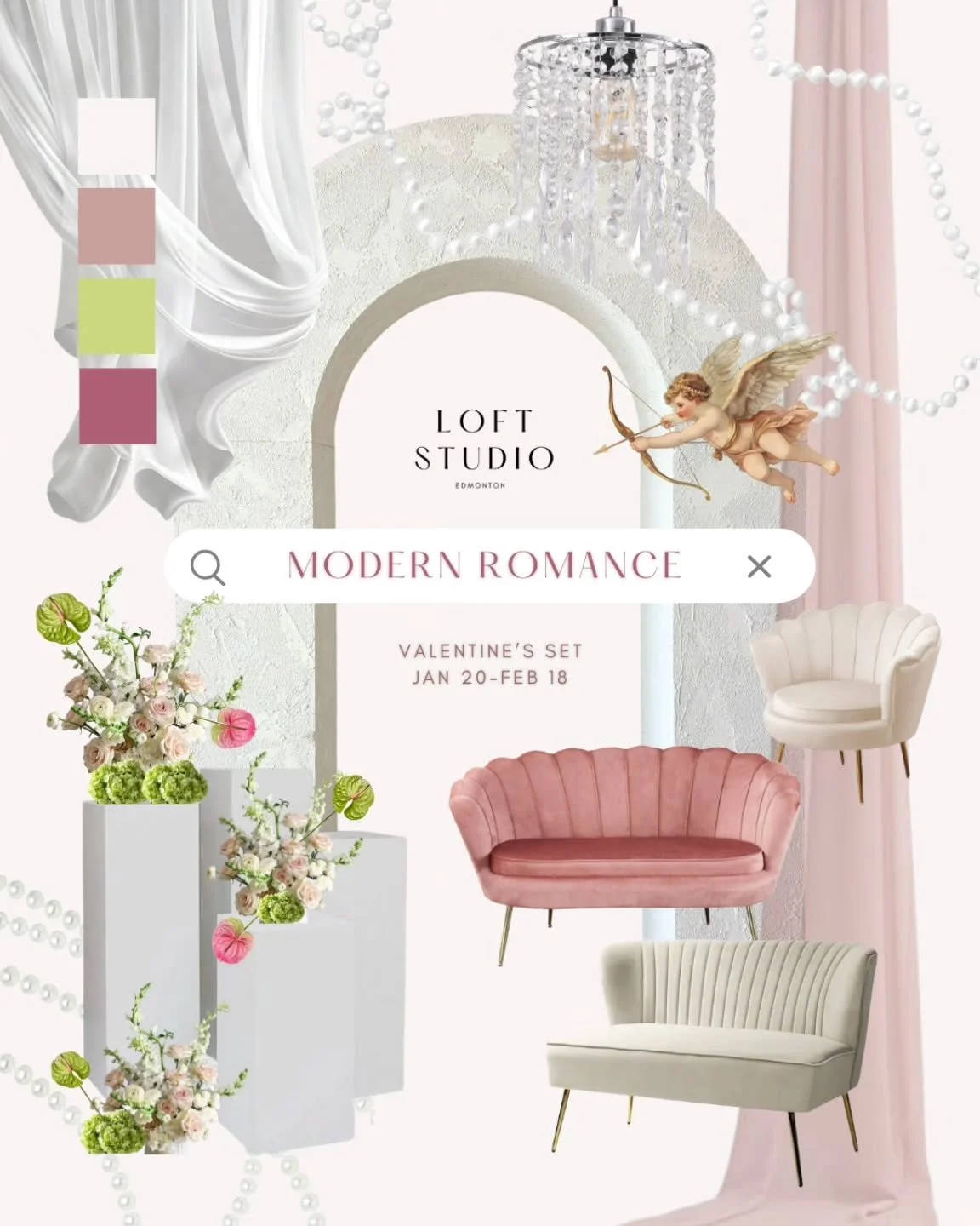 Meet Modern Romance.

A softer take on Valentine&rsquo;s, moving beyond classic red and white into something calm, romantic, and timeless. Designed for Valentine photos, content creation, self-love portraits, birthdays, mother and me sessions, and mo