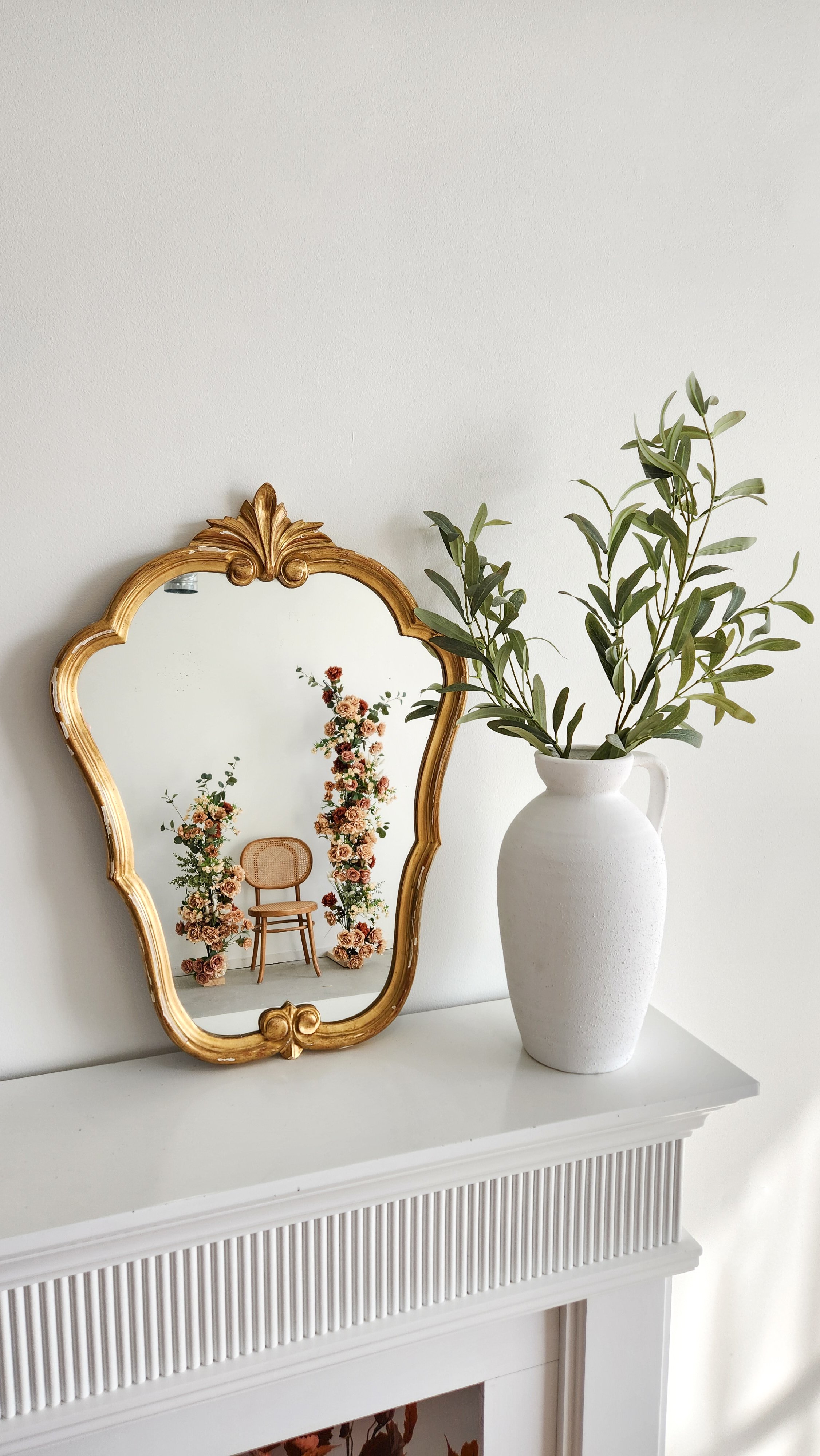 Vintage Gold Frame Mirror (2x available) - $30