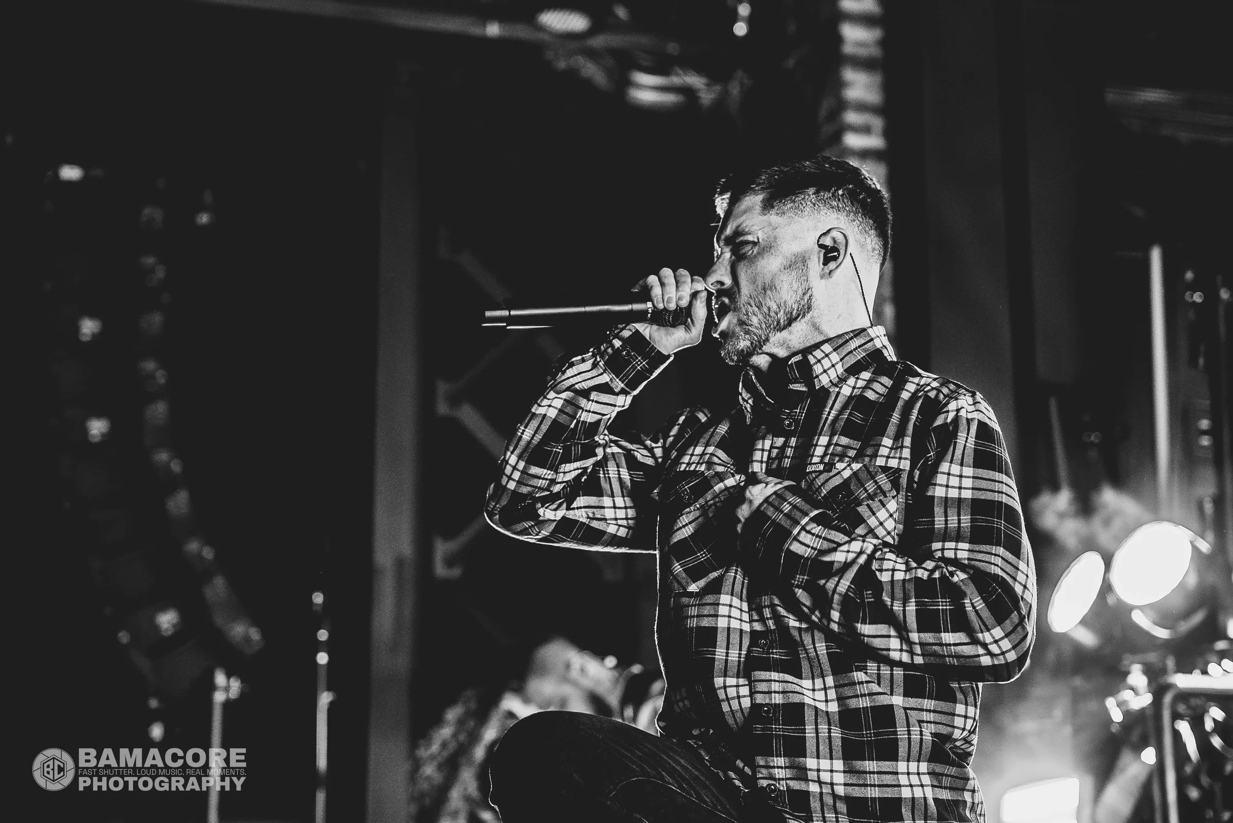 Whitechapel performing at Iron City, Birmingham AL — concert photography by Bamacore