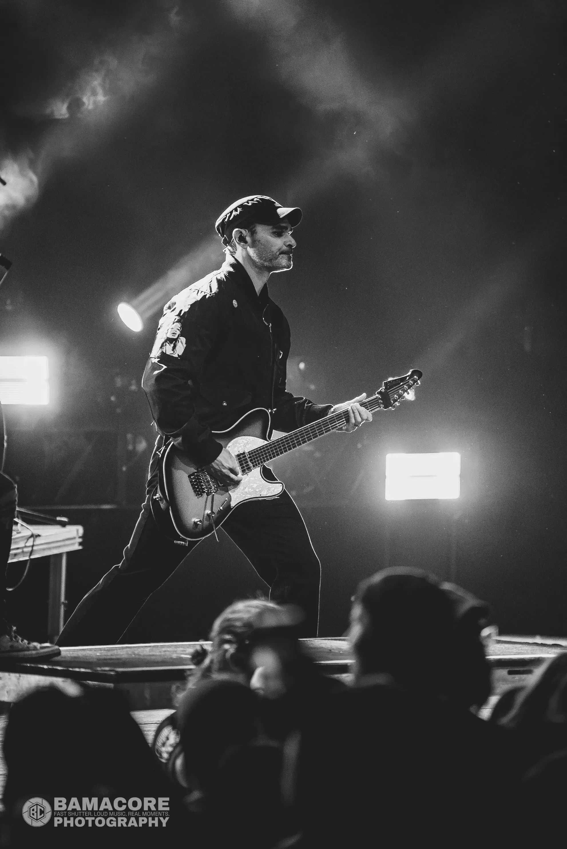 Atreyu performing at Iron City, Birmingham AL — concert photography by Bamacore