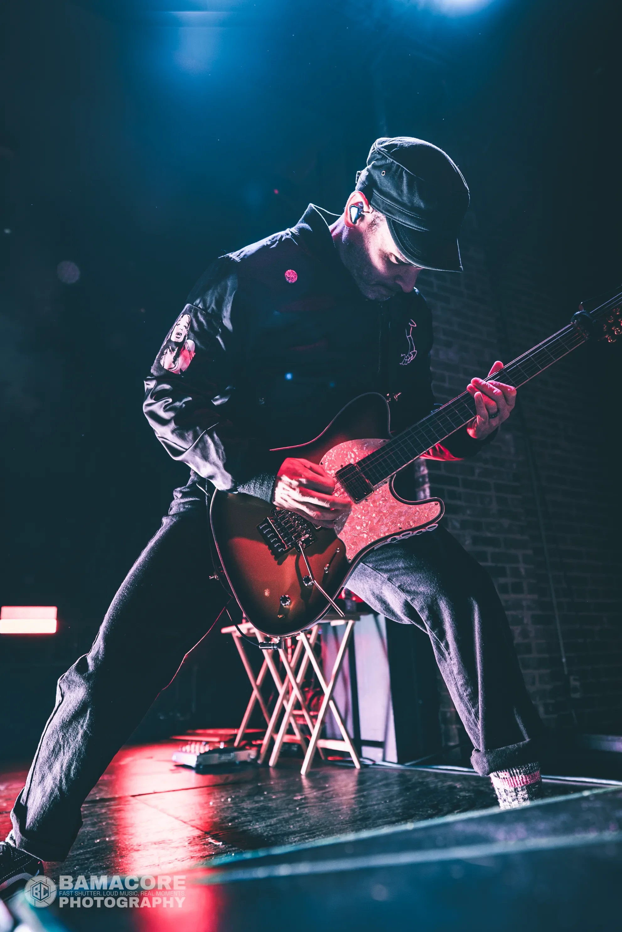 Atreyu performing at Iron City, Birmingham AL — concert photography by Bamacore