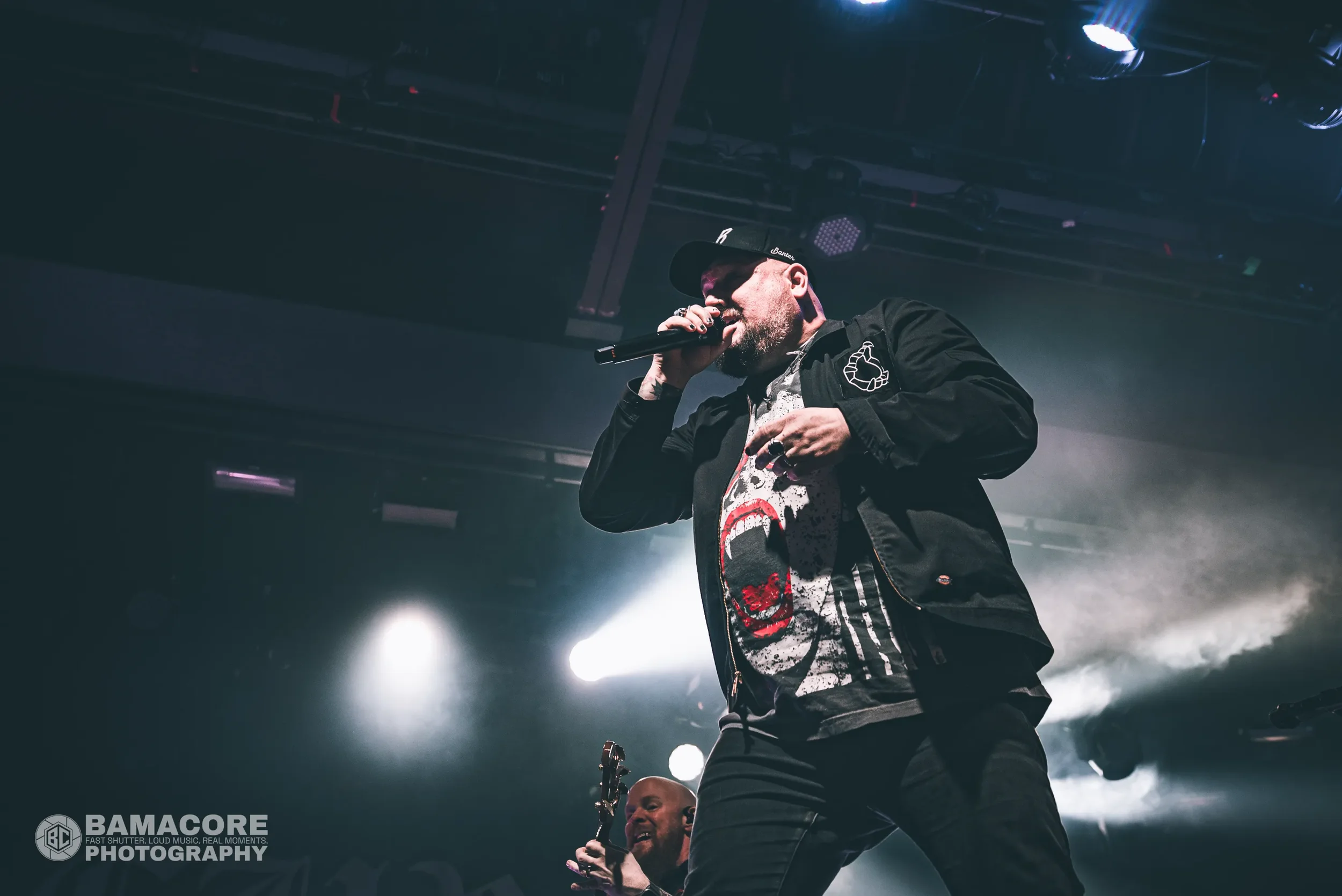 Atreyu performing at Iron City, Birmingham AL — concert photography by Bamacore